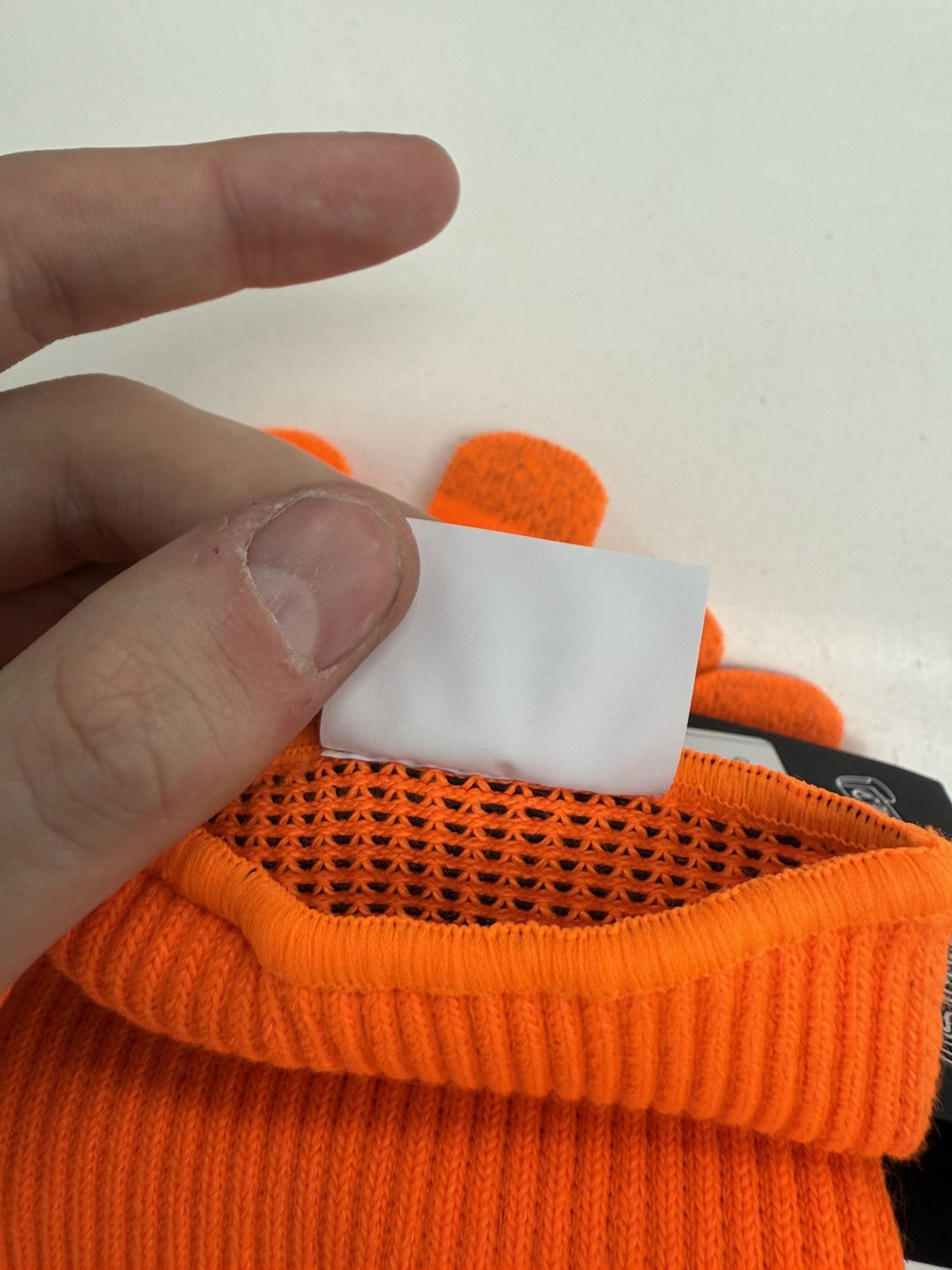 Chrome Hearts Chrome Hearts Orange Gloves Large Size ONE SIZE - 7 Thumbnail