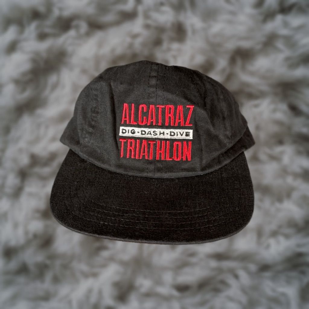 Vintage VINTAGE Crazy Shirts Baseball Cap Hat One Size Black Cotton Canvas USA 90s Signature Made in USA Mens Size US M / EU 48-50 / 2 - 1 Thumbnail