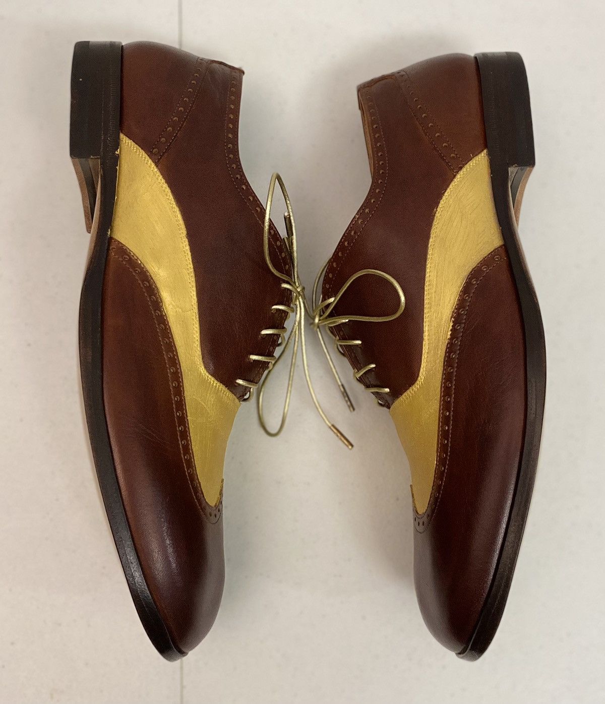 Maison Margiela Maison Margiela 22 🇮🇹 70’s San Fran Ceremony Wingtip Reps New Size US 9 / EU 42 - 5 Thumbnail