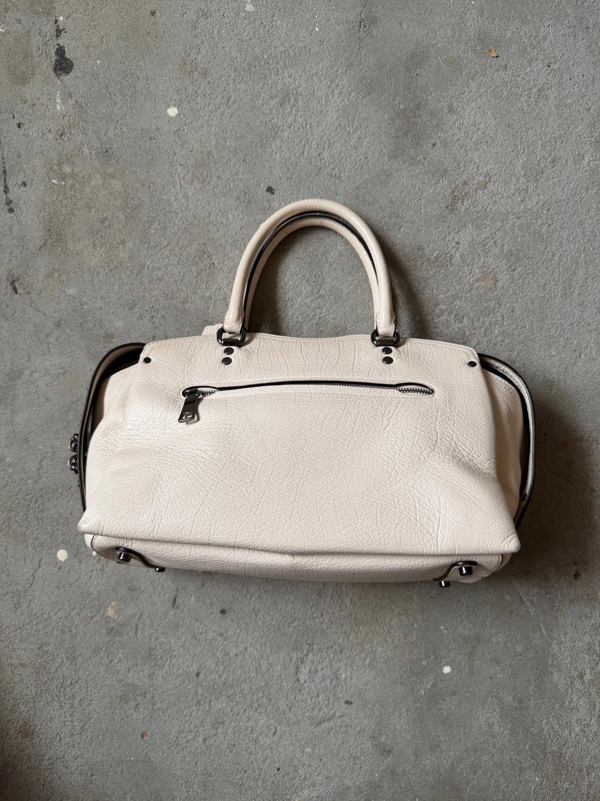 Coach Coach Drew Pebble Snakeskin Shoulder Bag White Size ONE SIZE - 6 Thumbnail
