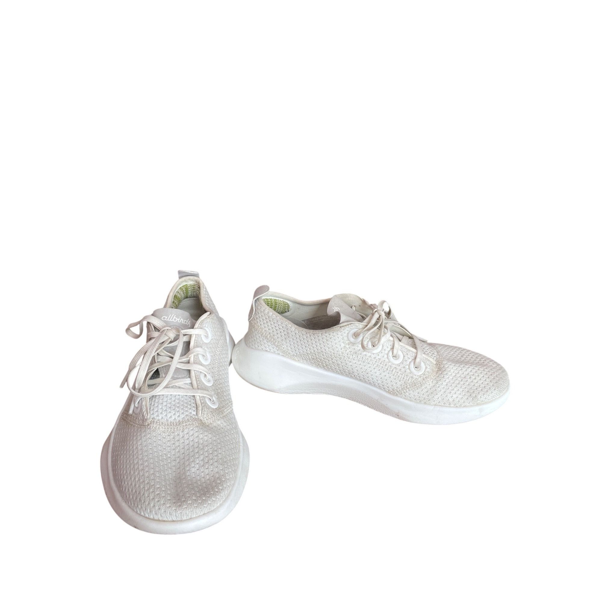 Allbirds Allbirds wms white low top comfort walking sneakers sz 7W SK Size US 7 / IT 37 - 1 Thumbnail
