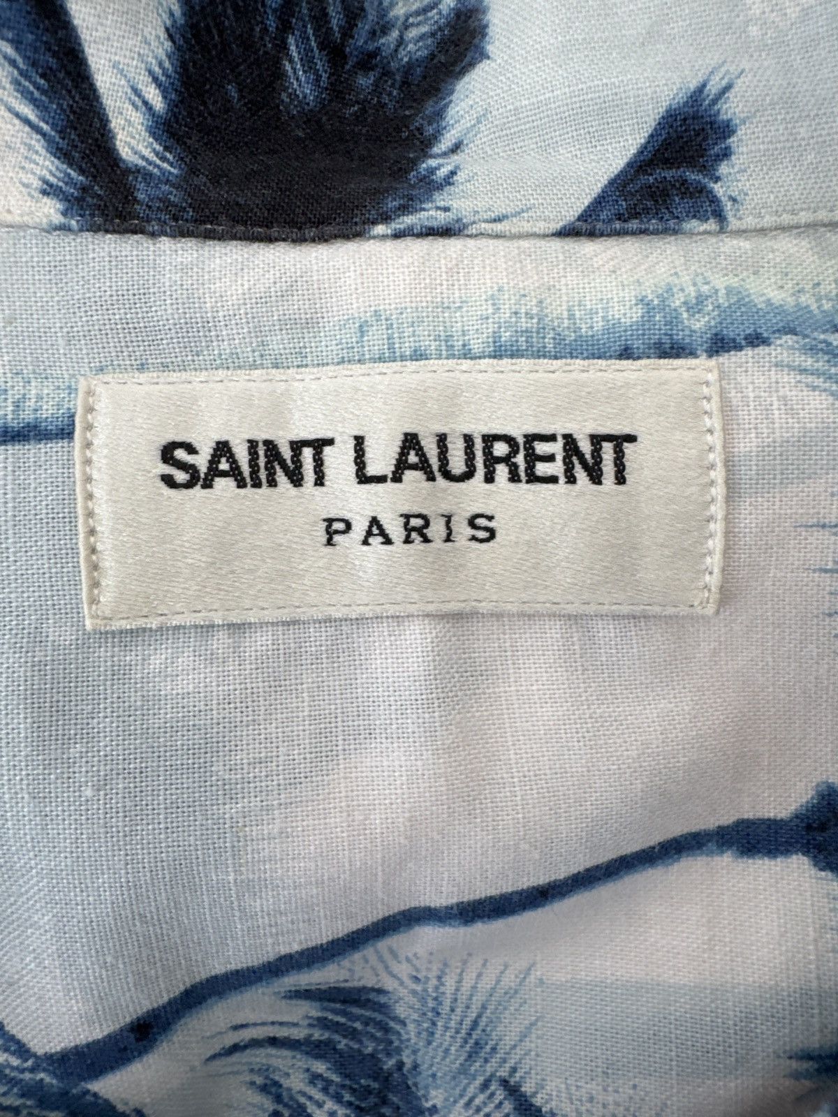 Saint Laurent Paris Saint Laurent Paris Hawaiian shirt size 38 Size US S / EU 44-46 / 1 - 5 Thumbnail