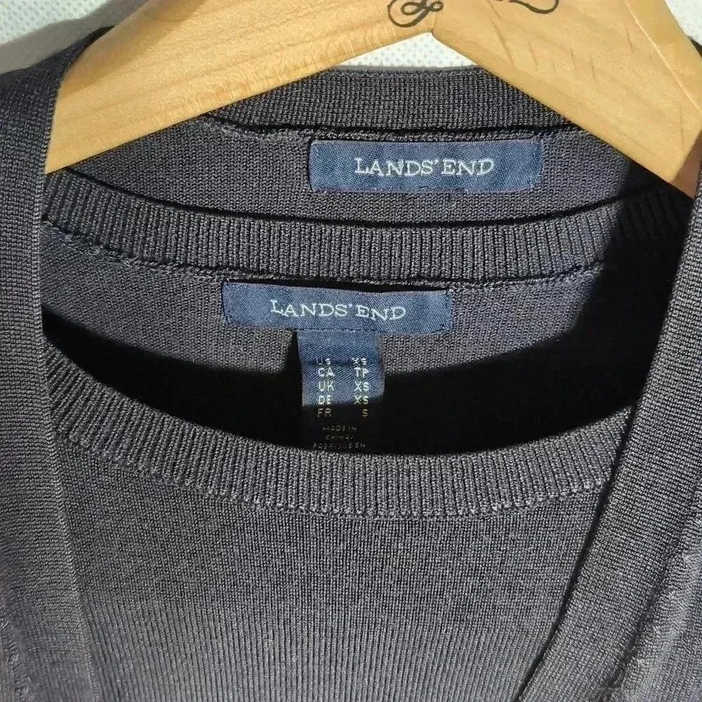 Lands' End Lands End Gold Flying Bird Cardigan Sweater and Shell set Size XS / US 0-2 / IT 36-38 - 2 Thumbnail
