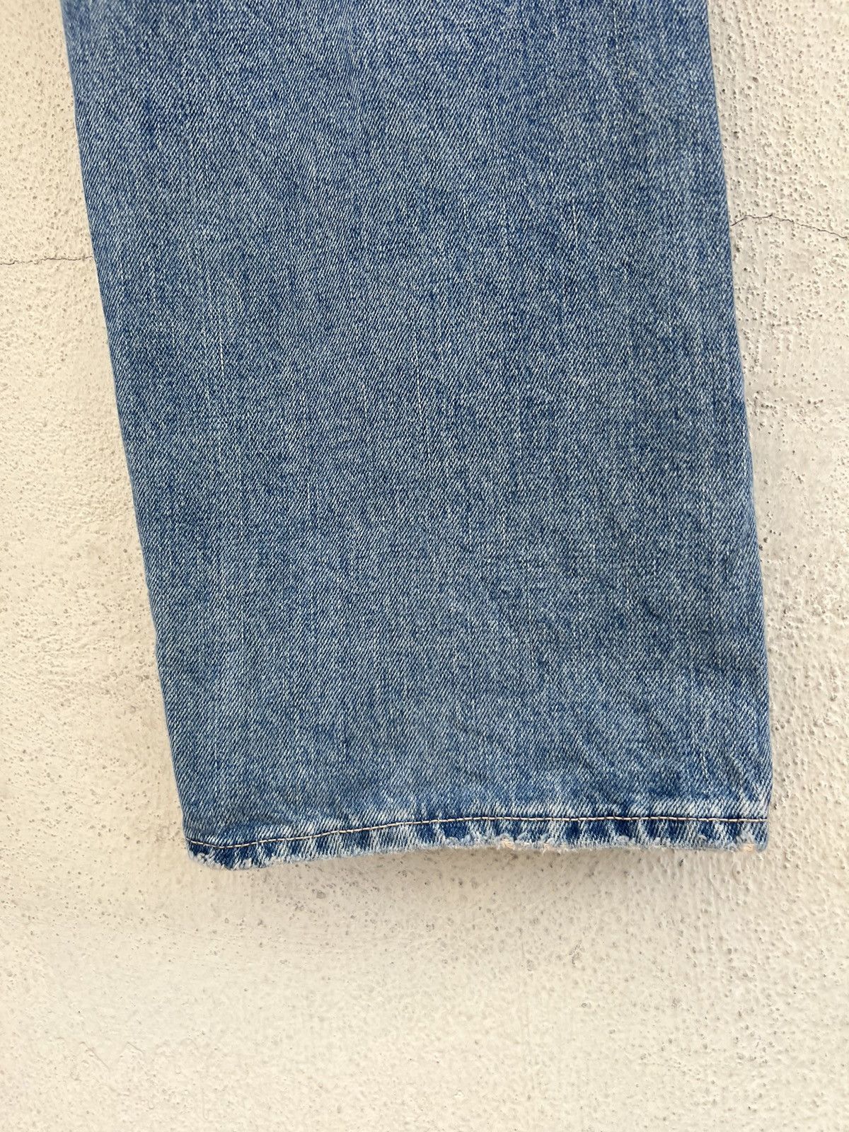 Devilock Vintage Devilock Vengeance Distress Mud Denim Selvedge Jeans Size US 32 / EU 48 - 22 Thumbnail