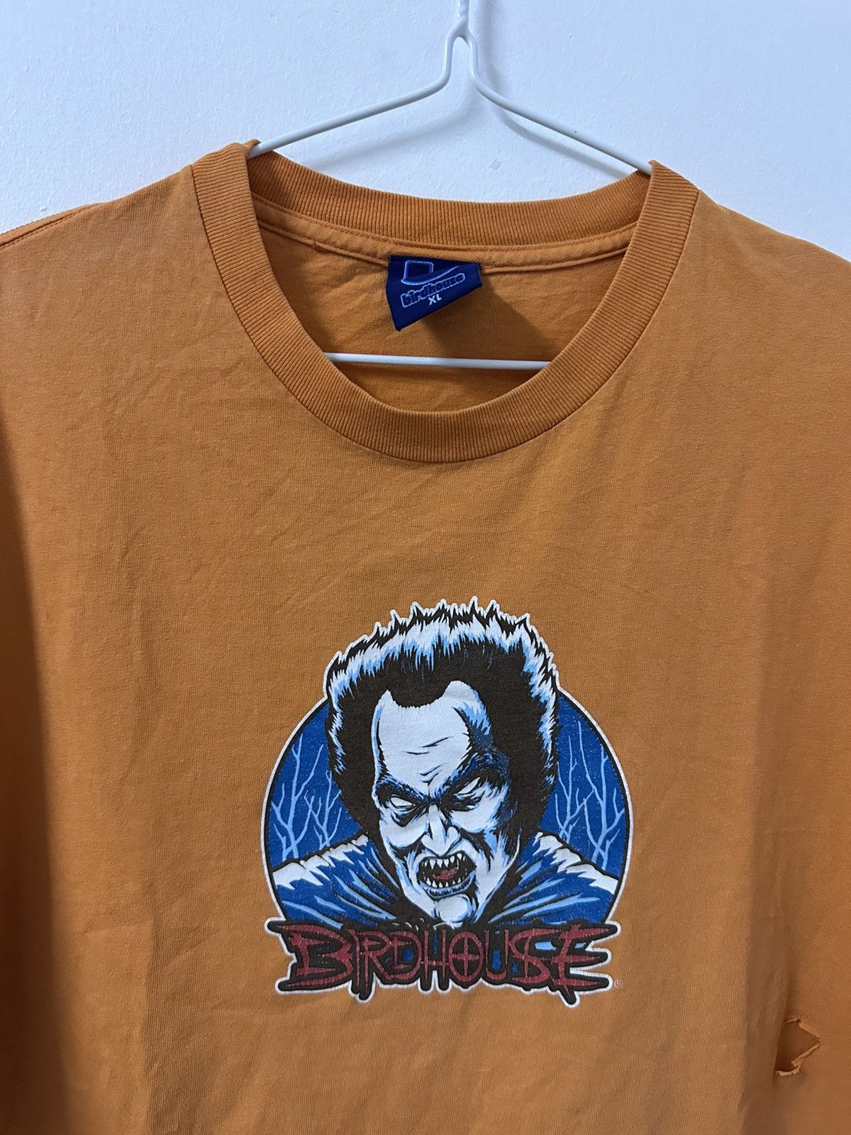 Powell Peralta Super Rare! Vtg 2001 Steve Berra Birdhouse tee Size US XL / EU 56 / 4 - 2 Thumbnail