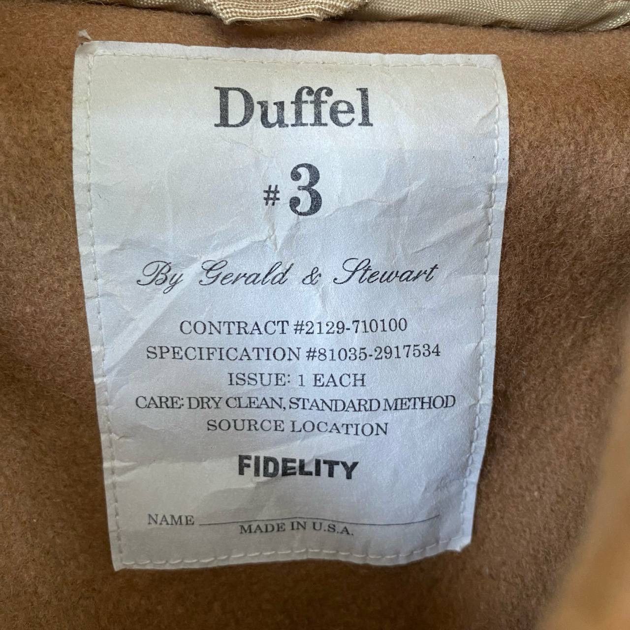 Designer × Fidelity Vintage Designer Duffel Coat Jacket Size M / US 6-8 / IT 42-44 - 5 Thumbnail