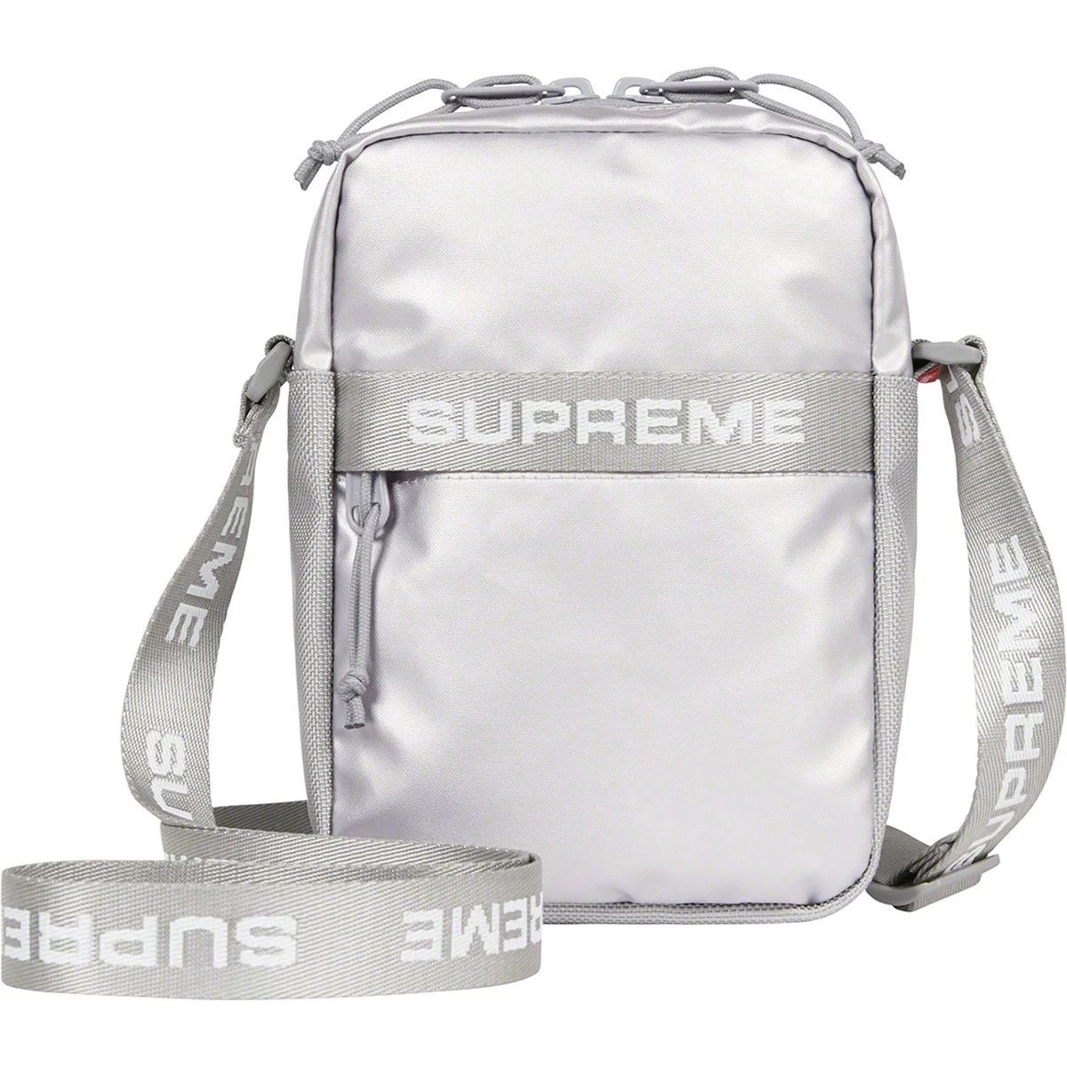 Supreme Supreme Shoulder Bag 'Silver' Size ONE SIZE - 1 Thumbnail
