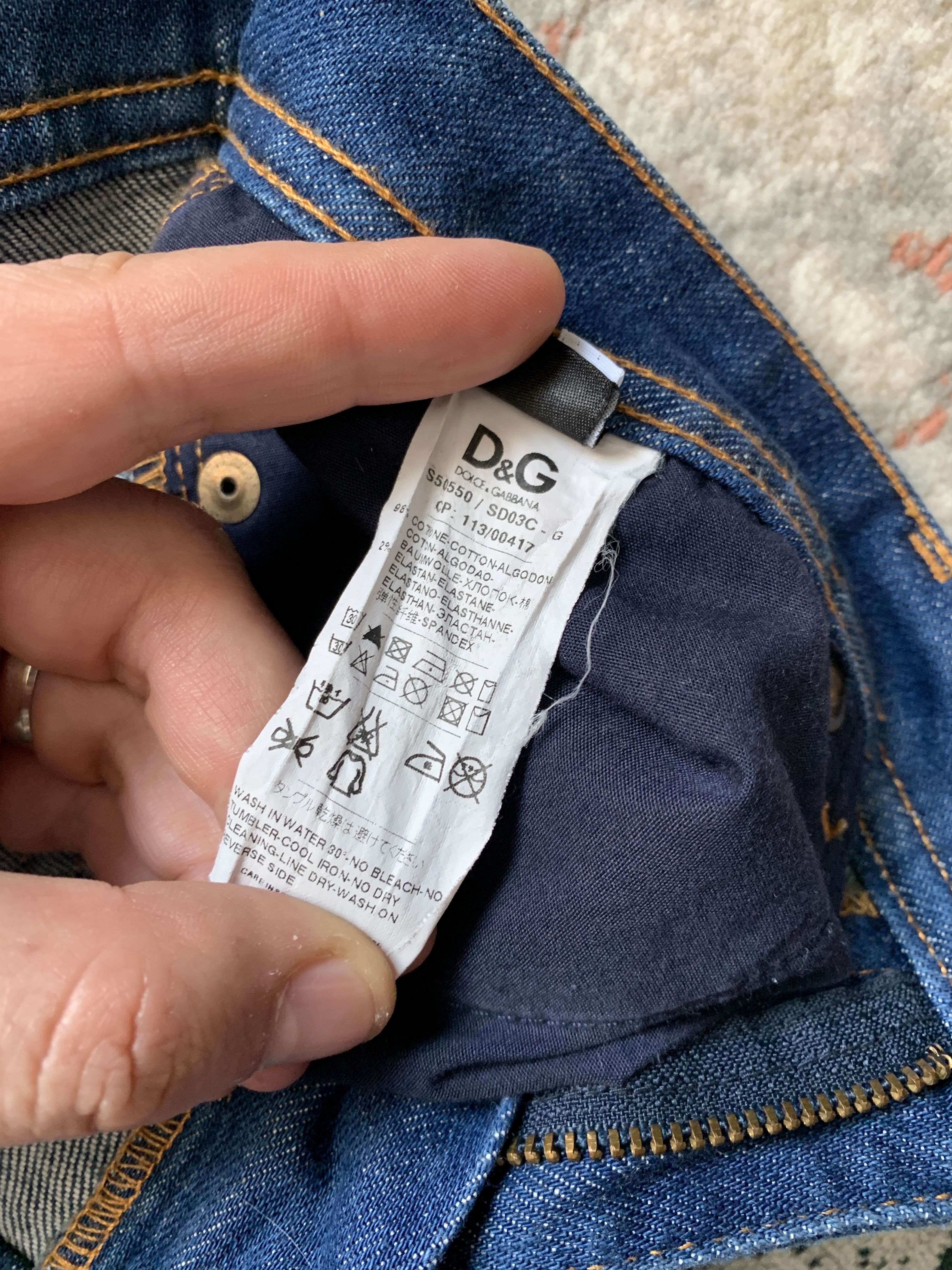 Dolce & Gabbana Dolce & Gabbana Jenas Size 28" / US 6 / IT 42 - 12 Thumbnail