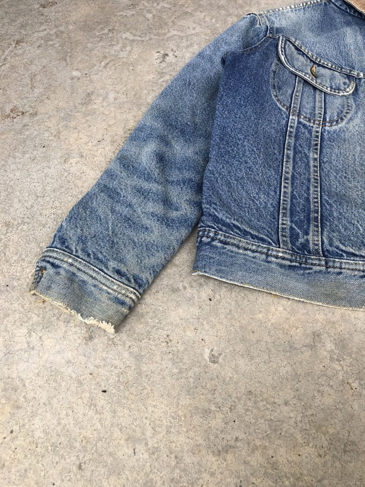 Lee Vintage 70s Lee Storm Rider Blanked Lined Denim Jacket Size US M / EU 48-50 / 2 - 7 Thumbnail