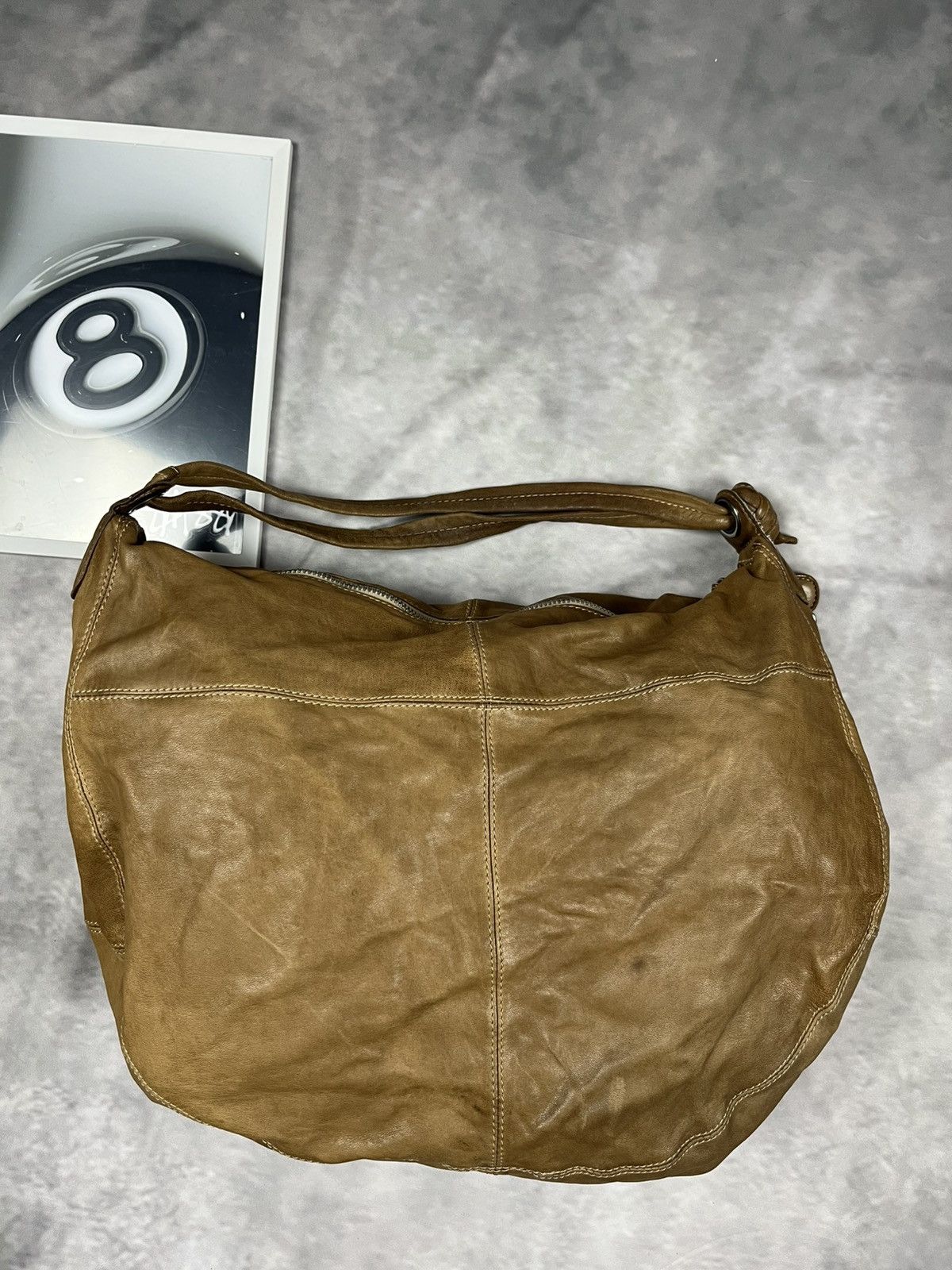 Sergio Rossi Vintage Sissi Rossi Made Italy Large Soft Leather Hobo Bag Size ONE SIZE - 4 Thumbnail