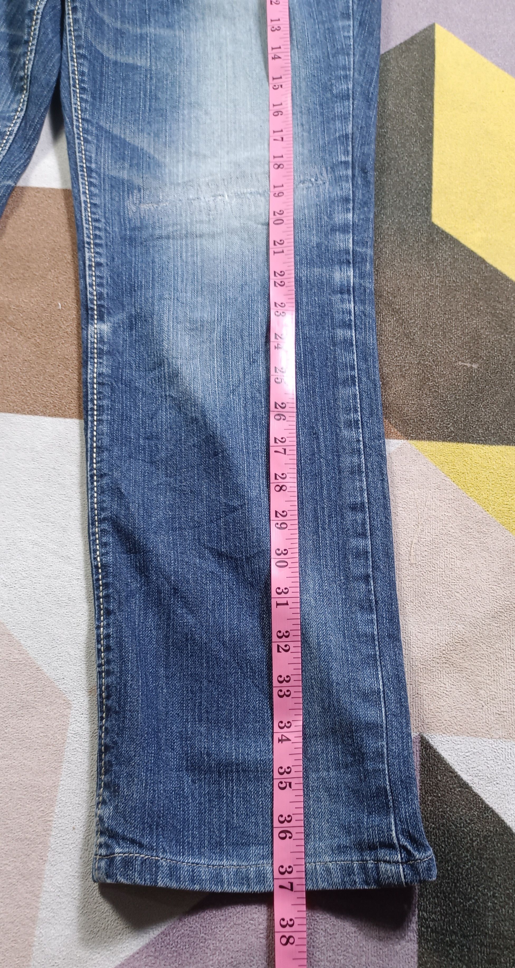 Edwin × If Six Was Nine Vintage🔥Edwin Exclusive Vintage Distressed Jeans Size 32" / US 10 / IT 46 - 20 Thumbnail
