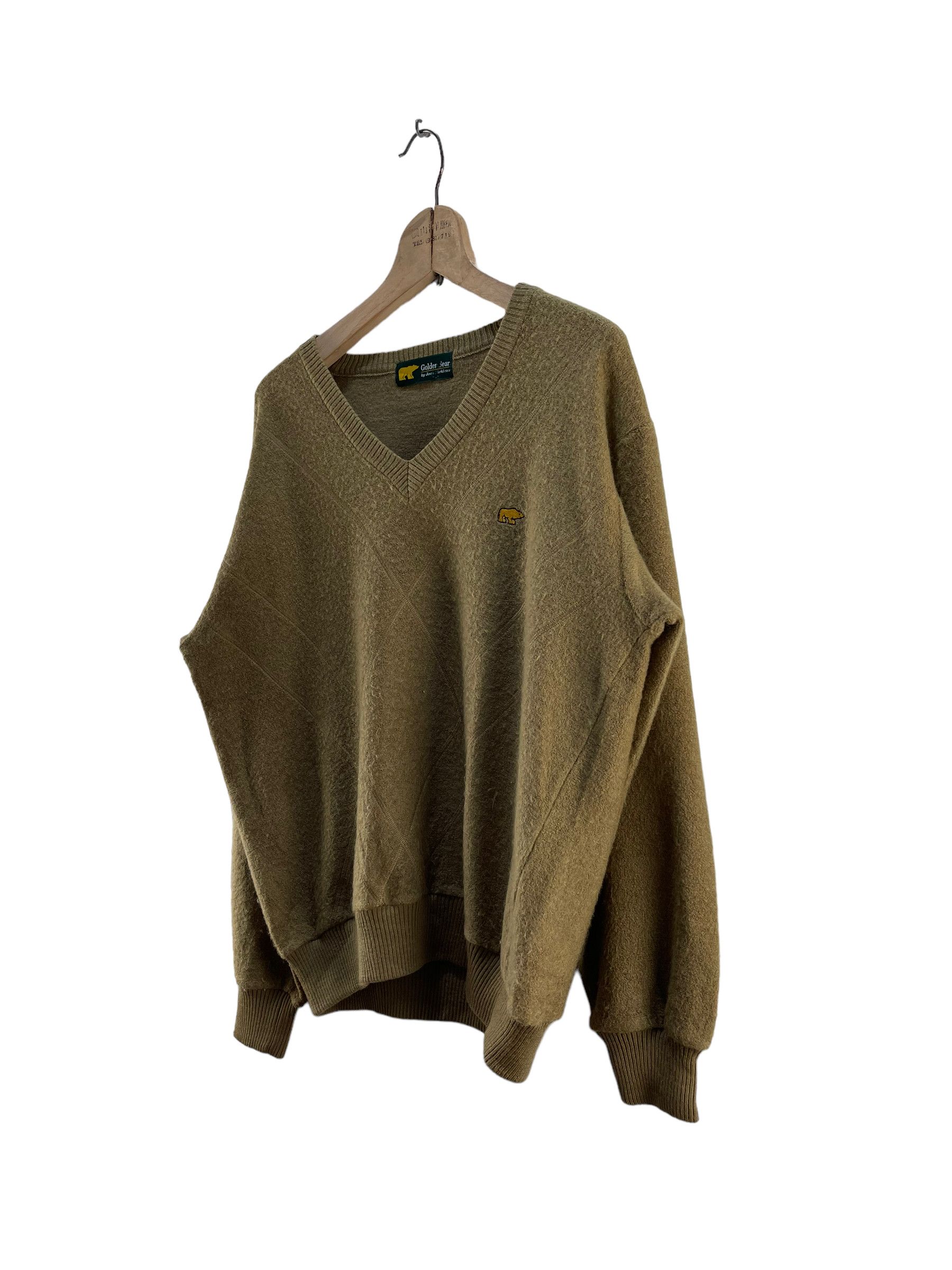 Golden Bear Vintage Golden Bear V Neck Knitwear Size US M / EU 48-50 / 2 - 3 Thumbnail