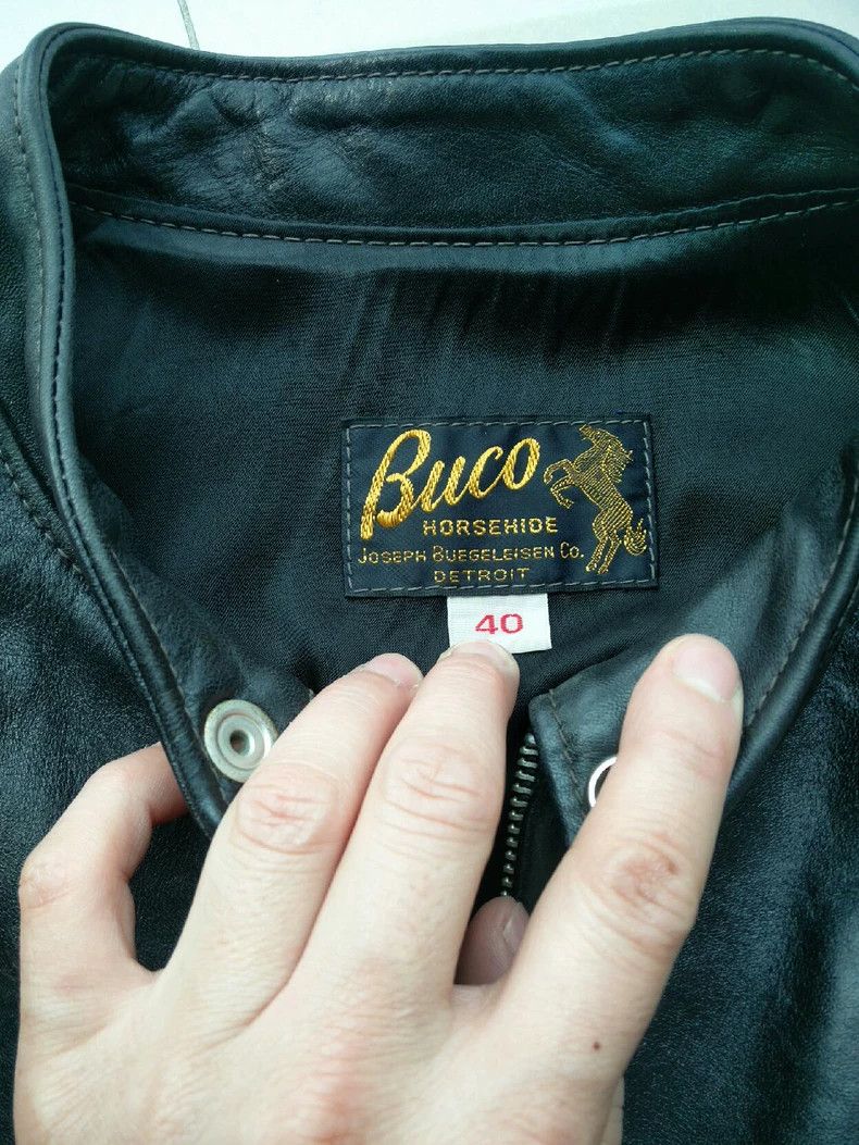The Real McCoy's The Real McCoy'sbuco j100 nonbeck 333 beck666 Marpipi leath Size US L / EU 52-54 / 3 - 6 Thumbnail