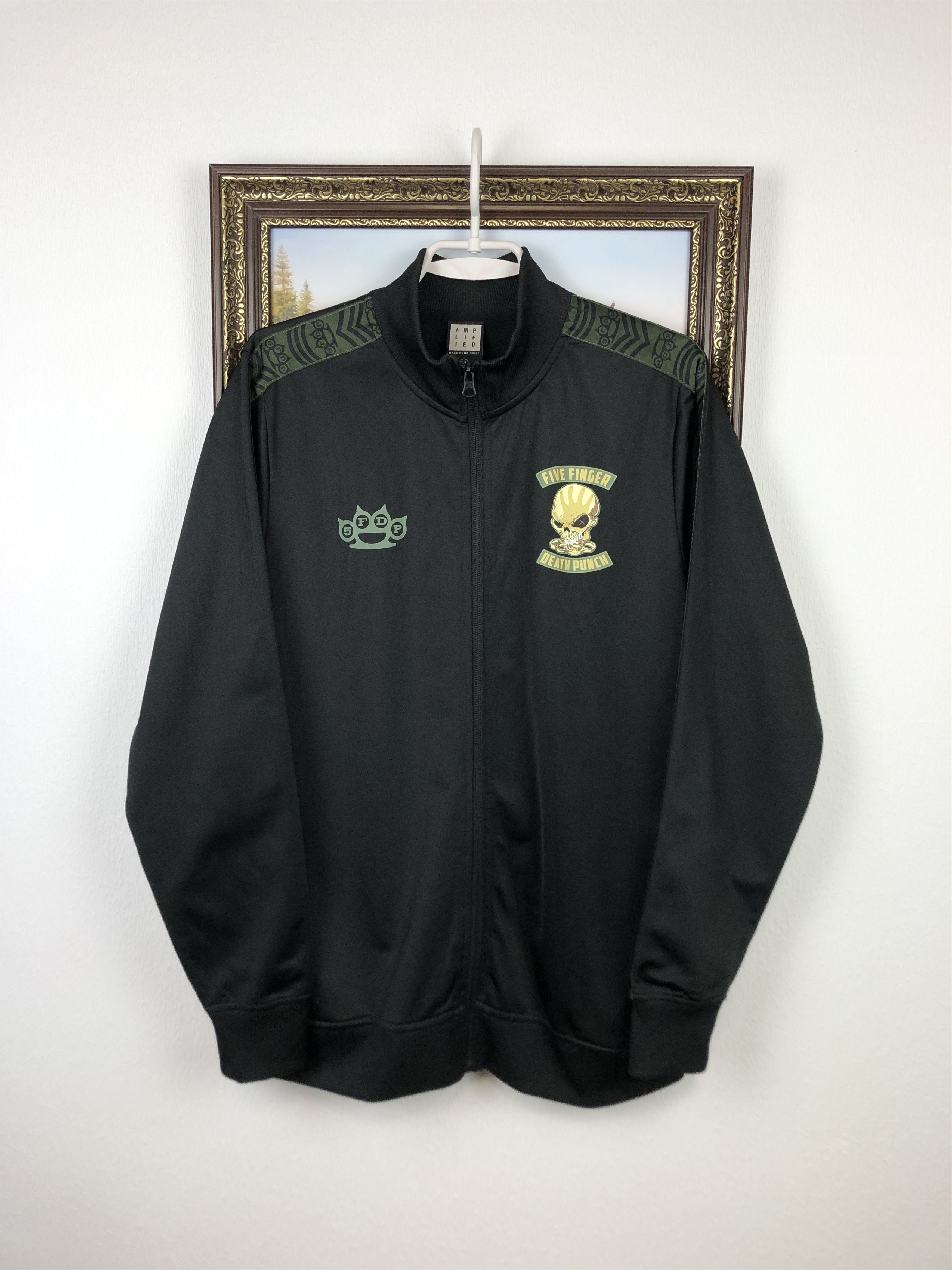 Band Tees Vintage Five Finger Death Punch Band Mens Jacket Track Top Size US M / EU 48-50 / 2 - 3 Thumbnail