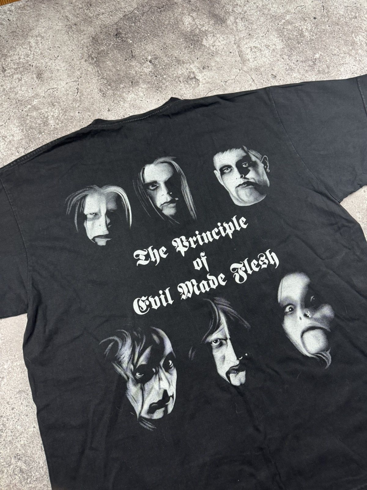 Band Tees Vintage Cradle of Filth Principles of Evil Made Flesh band Size US XL / EU 56 / 4 - 6 Thumbnail