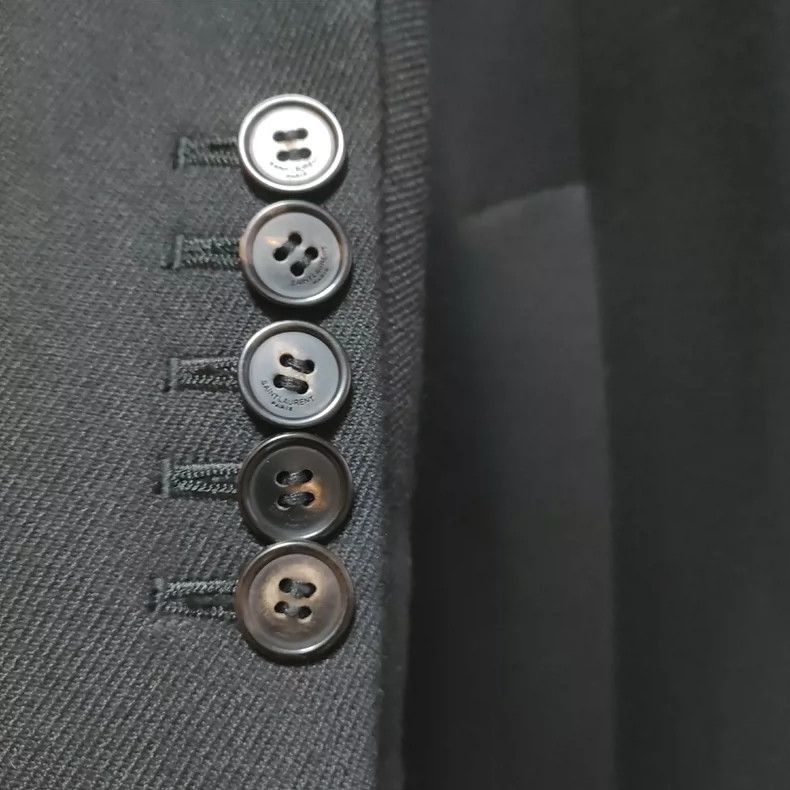 Saint Laurent Paris Saint Laurent 2014FW Le Smoking Wool Coat- Size US L / EU 52-54 / 3 - 4 Thumbnail