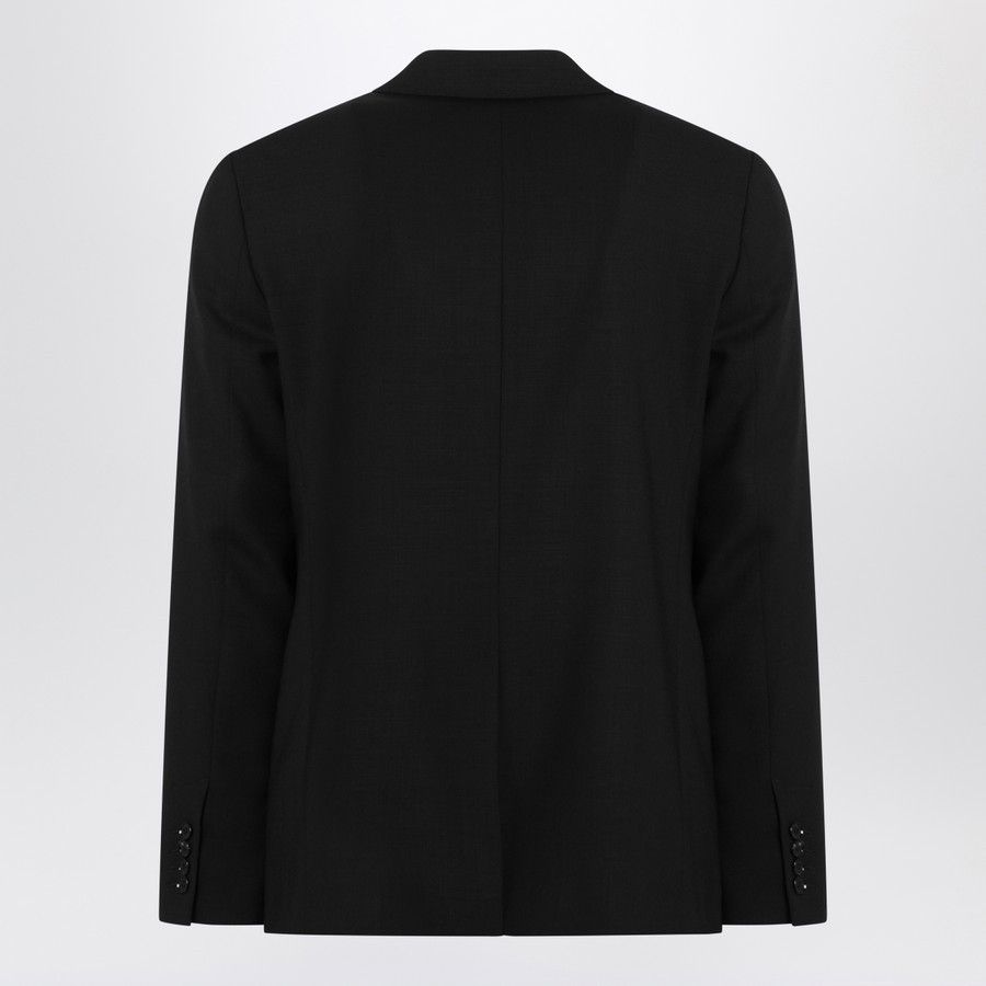 AMI o1d2blof0625 Single-Breasted Jacket in Black Size US L / EU 52-54 / 3 - 2 Thumbnail