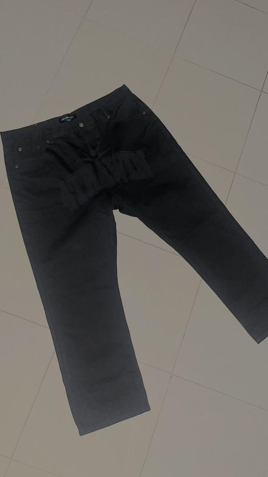 Other 4TW (4 the win) jet black jeans Size US 40 / EU 56 - 1 Thumbnail