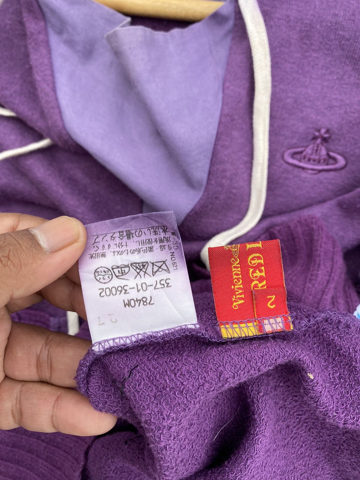 Vivienne Westwood RARE Vivienne Westwood Red Label Rare Design Hoodie Size XS / US 0-2 / IT 36-38 - 15 Thumbnail