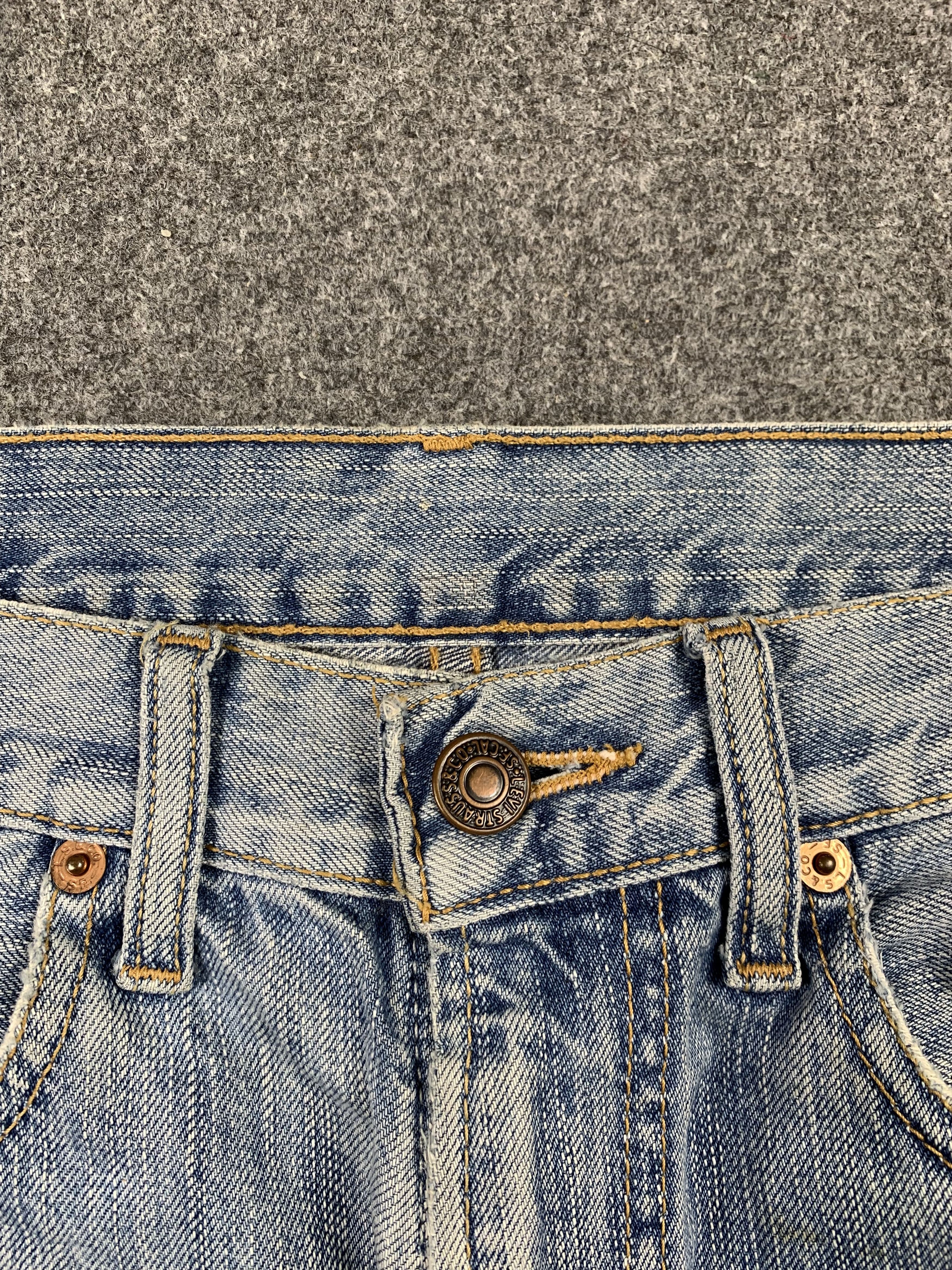 Levi's Vintage Levis 506 Light Wash Jeans DP2159 Size US 30 / EU 46 - 5 Thumbnail