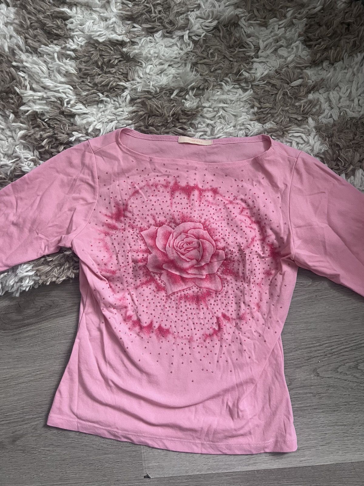 Forever 21 × Vintage Vintage Y2K Top Size L / US 10 / IT 46 - 1 Thumbnail