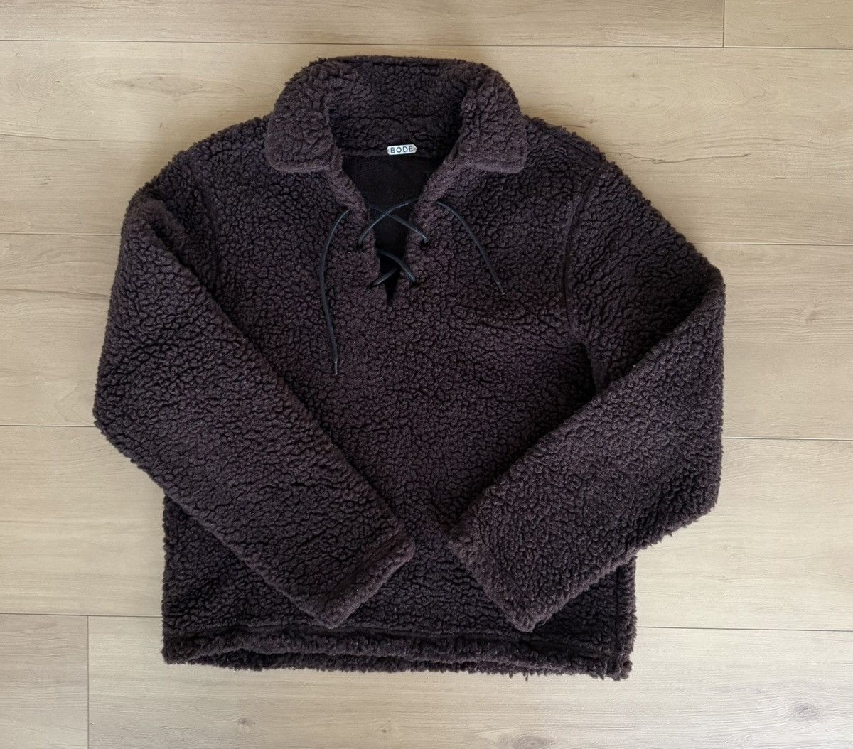 BODE Fleece Tie-Up Pullover