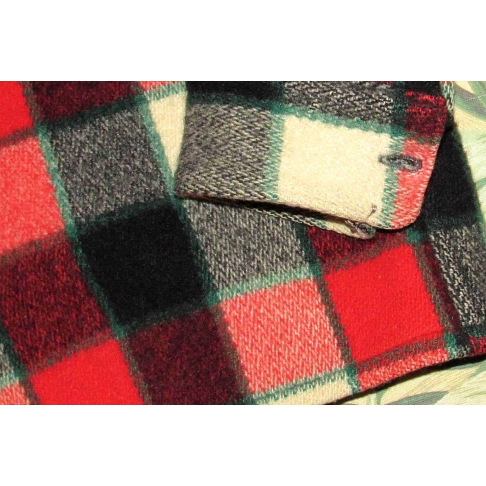 Vintage Vtg 50s WOOLRICH Plaid Shirt Jacket Medium Shirt Mens XS? Size US M / EU 48-50 / 2 - 3 Thumbnail