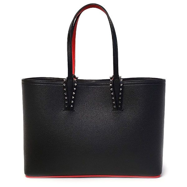 Christian Louboutin Small Tote Bag Leather Black