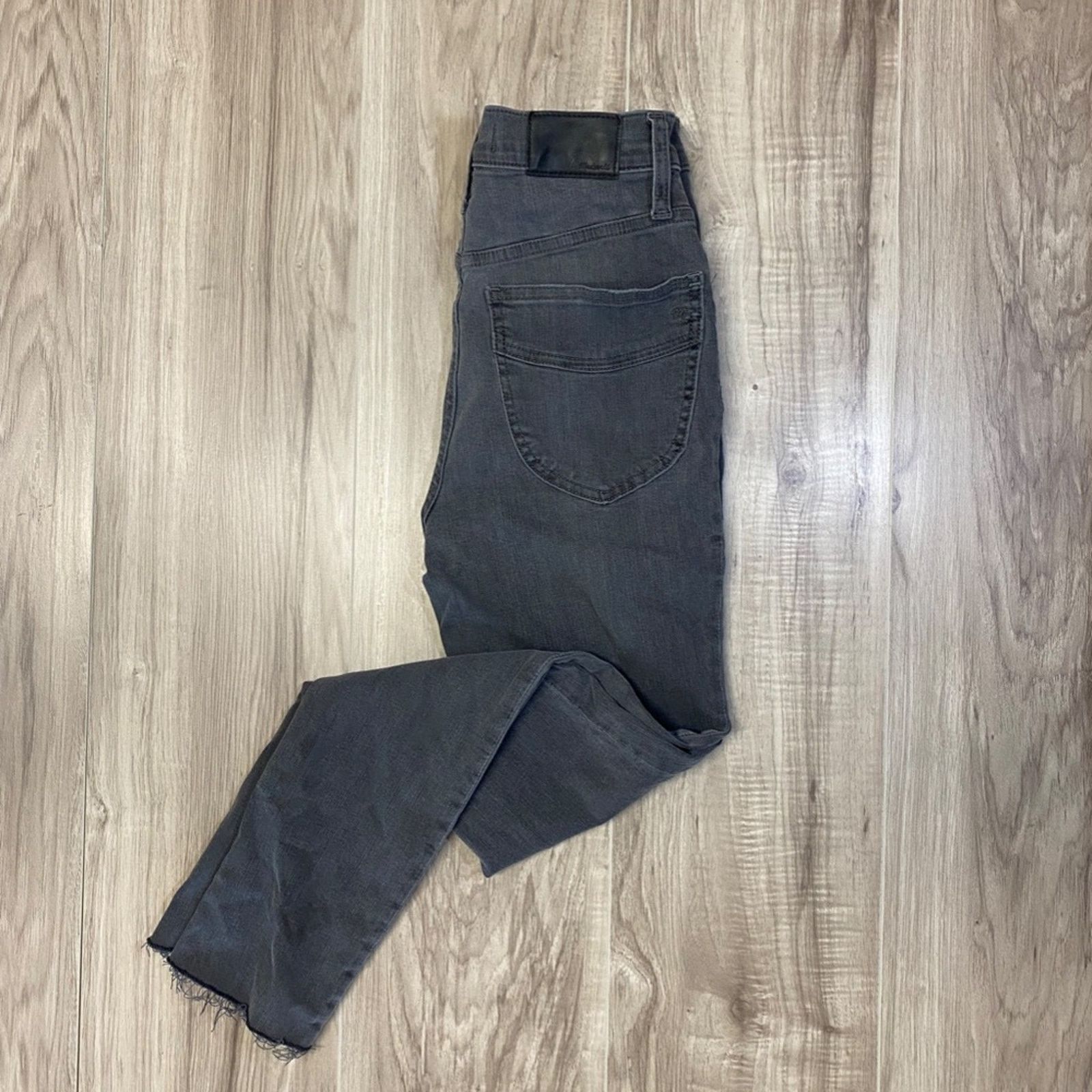 Madewell Madewell 11" High-Rise Skinny Raw Hem Jeans - 25P Size 25" / US 0 / IT 36 - 3 Thumbnail