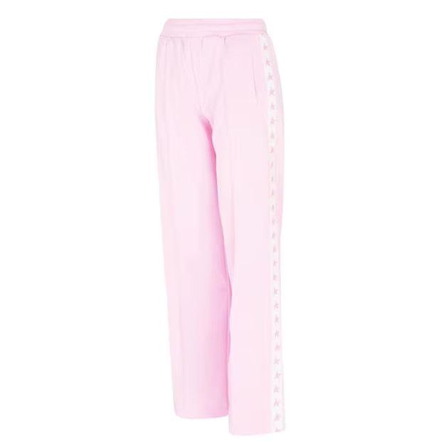 Golden Goose o1g2r1mq1024 Tracksuit Bottoms in Pink & White Size 29" - 3 Thumbnail