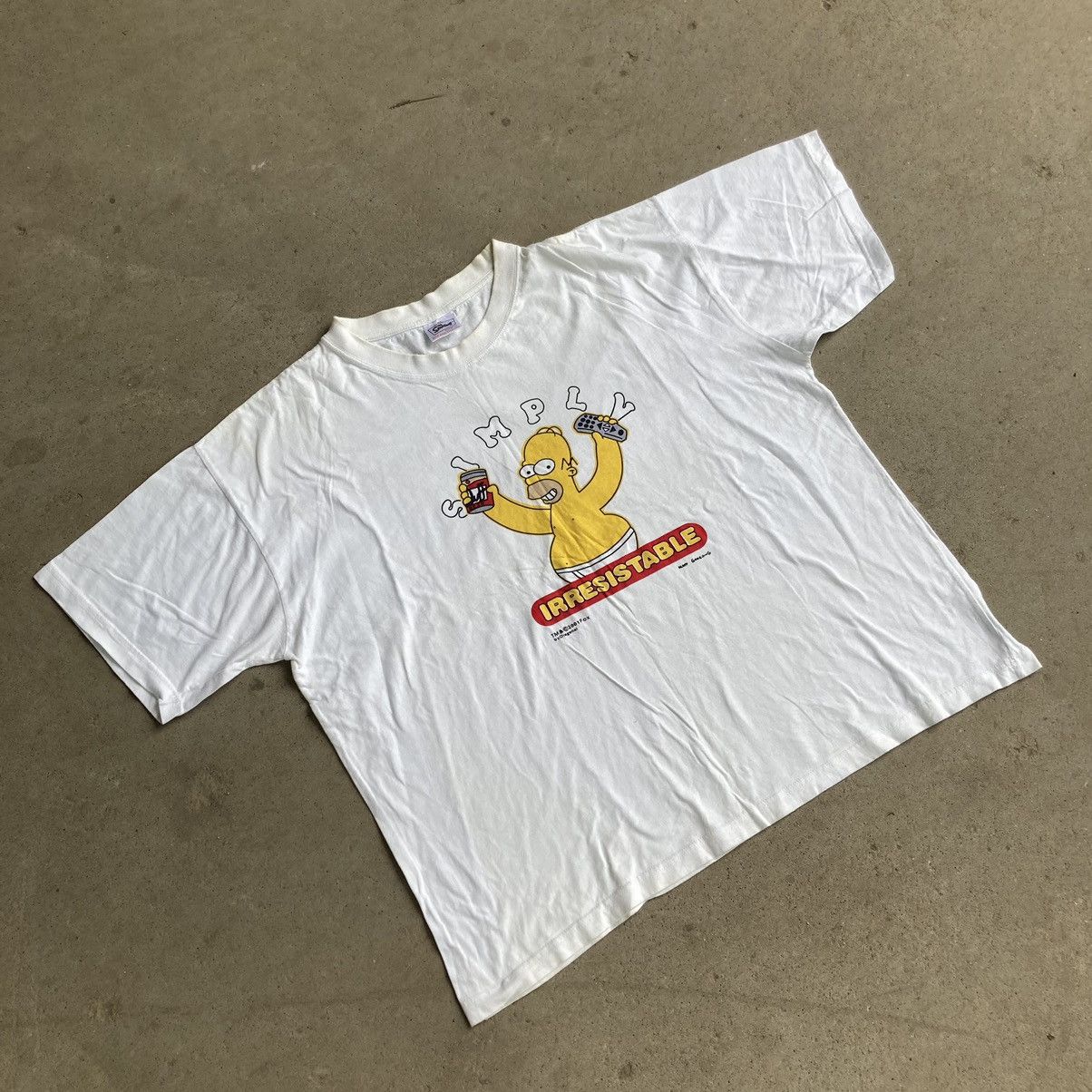 Vintage Vintage The Simpsons 2001 tee Grunge Punk Size US XL / EU 56 / 4 - 1 Thumbnail
