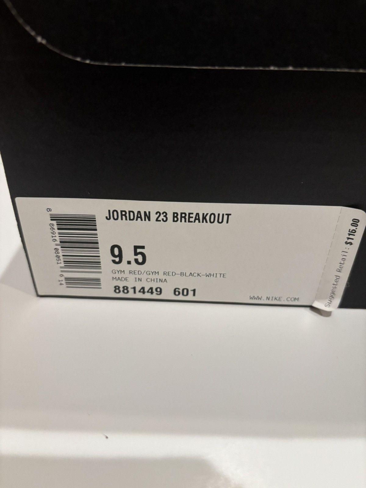 Jordan Brand Never worn- Air Jordan 23 Breakout (M9.5) Size US 9.5 / EU 42-43 - 6 Thumbnail