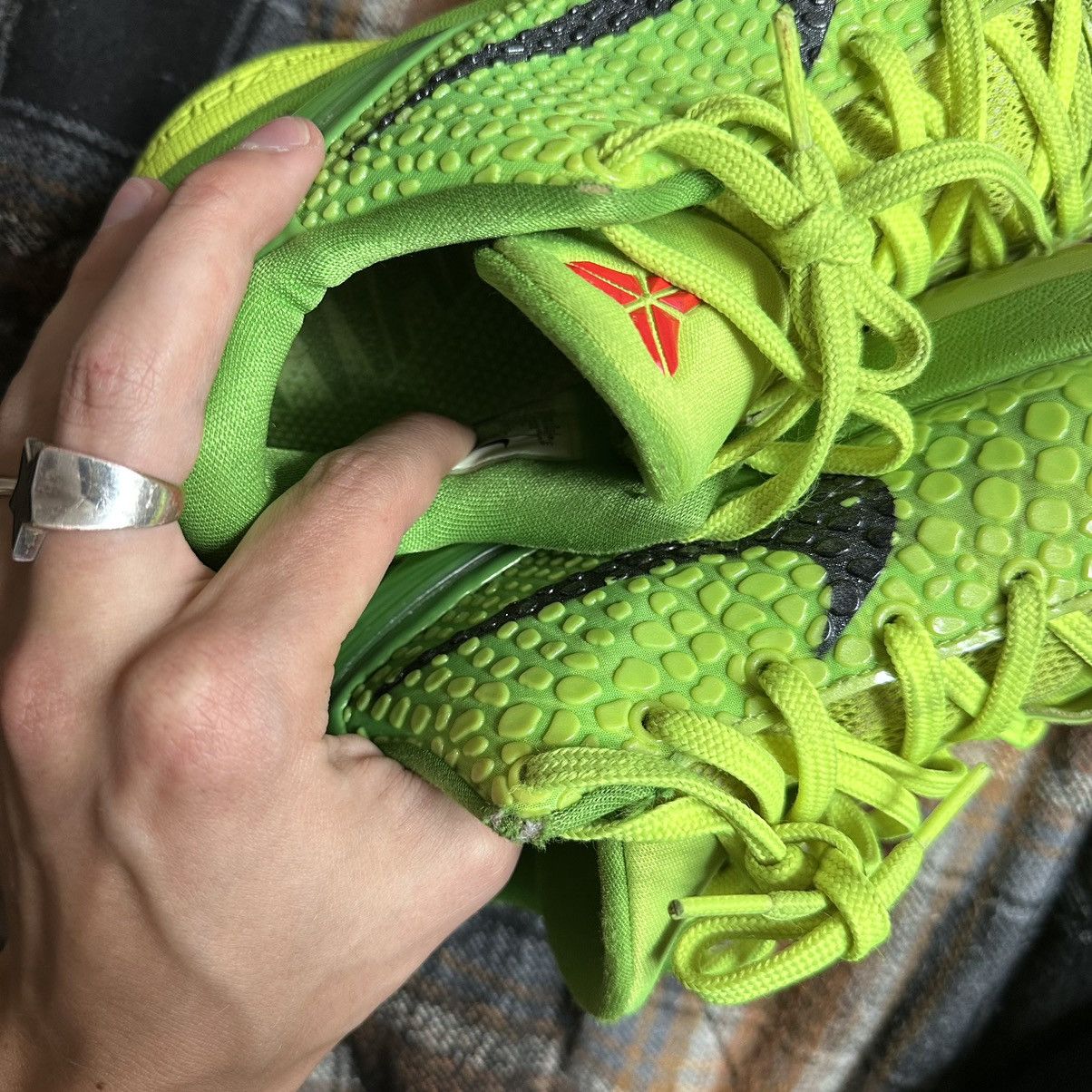 Nike 2020 Nike Zoom Green Kobe 6 Proto Grinch Size US 6.5 / EU 39-40 - 8 Thumbnail
