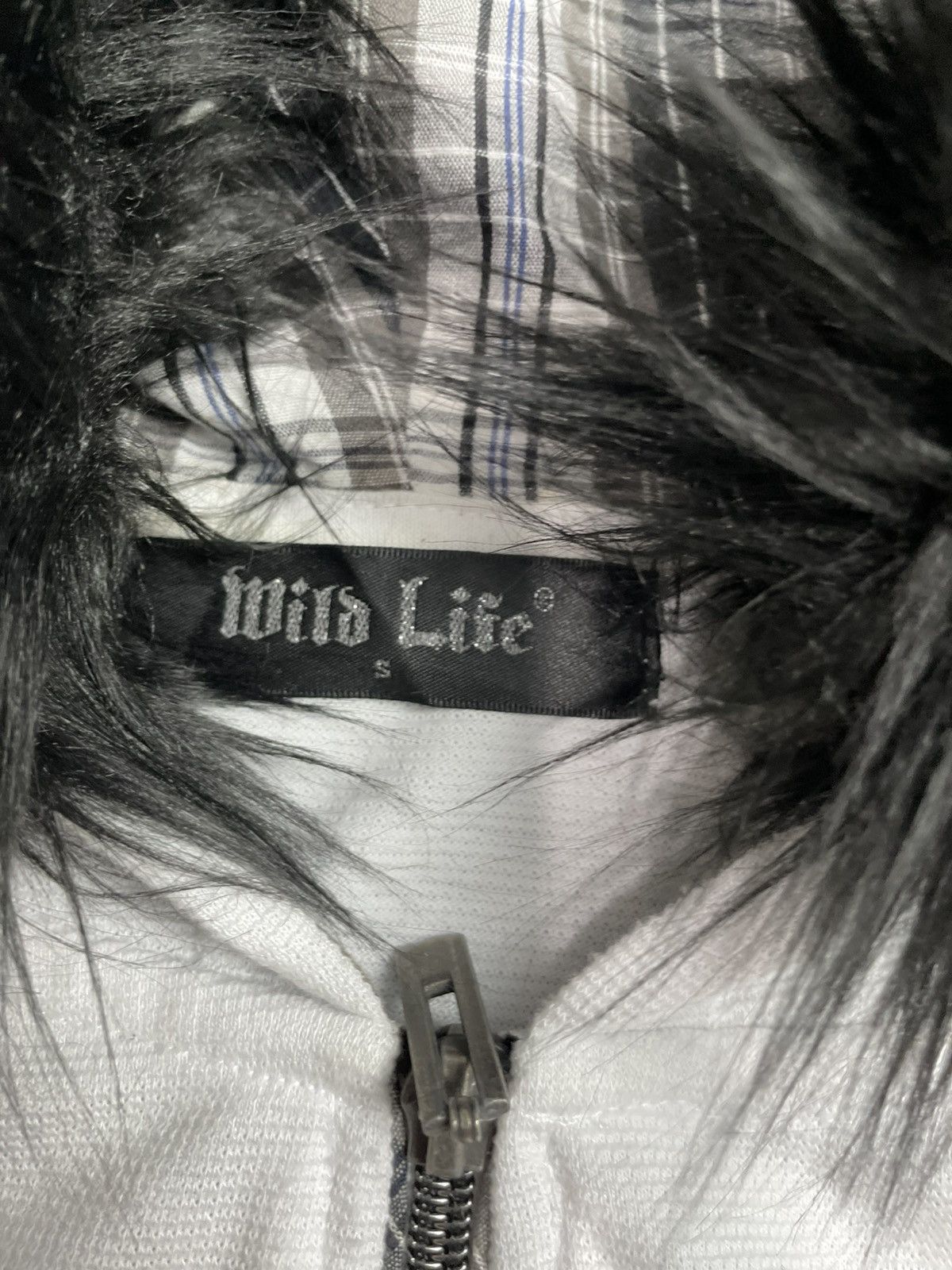Japanese Brand Y2k poem goth wild life fur hoodie Size US S / EU 44-46 / 1 - 4 Thumbnail