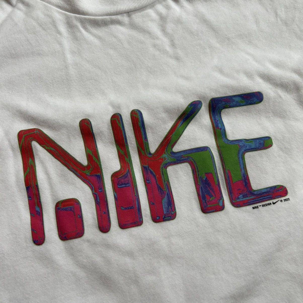 Nike DX5828-100 2022 NiKE DESiGN CHROMATiC RETRO FUTURiSM TEE Size US M / EU 48-50 / 2 - 3 Thumbnail