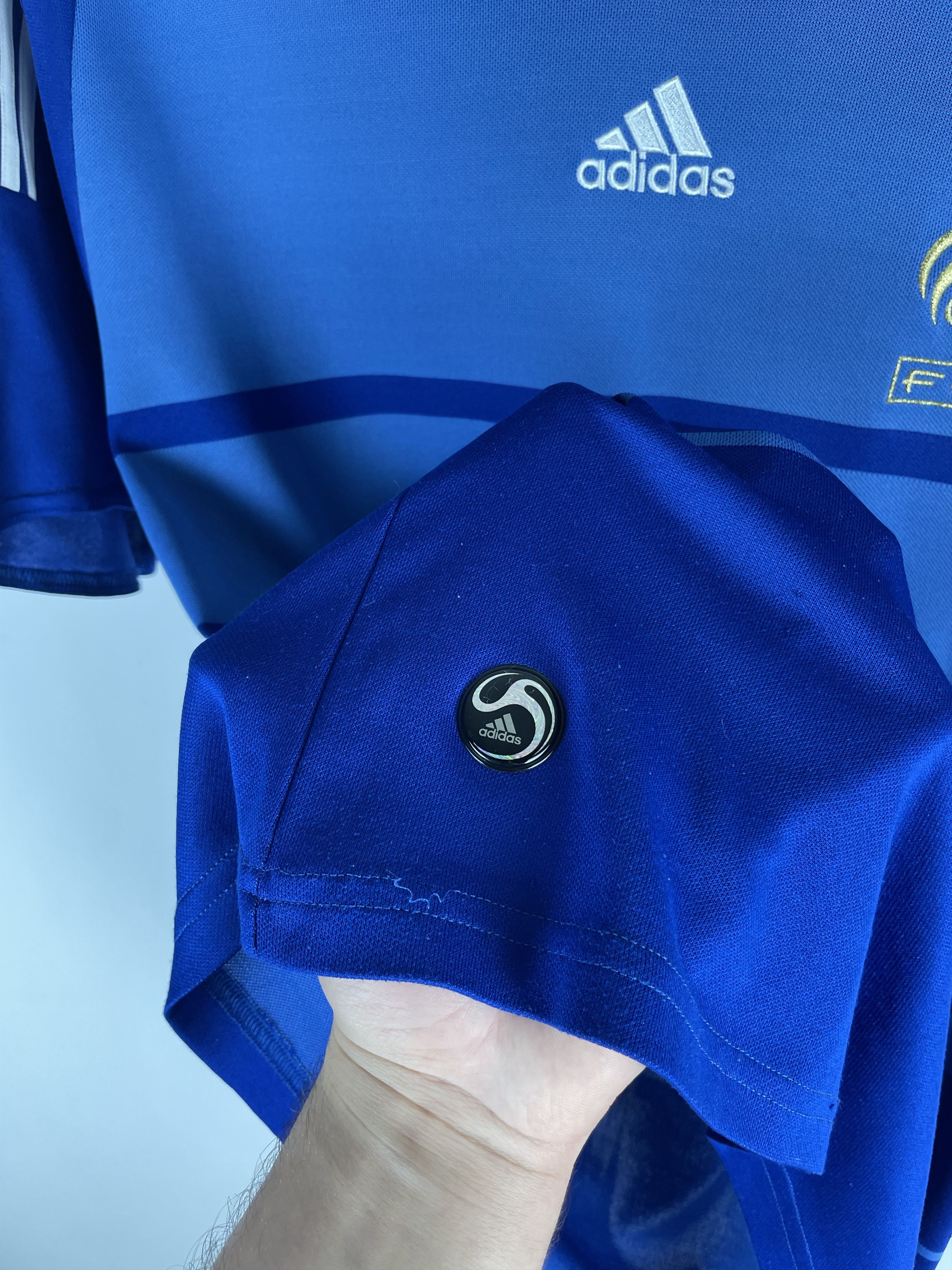 Adidas Adidas France Soccer Jersey 2009 Size US XL / EU 56 / 4 - 8 Thumbnail