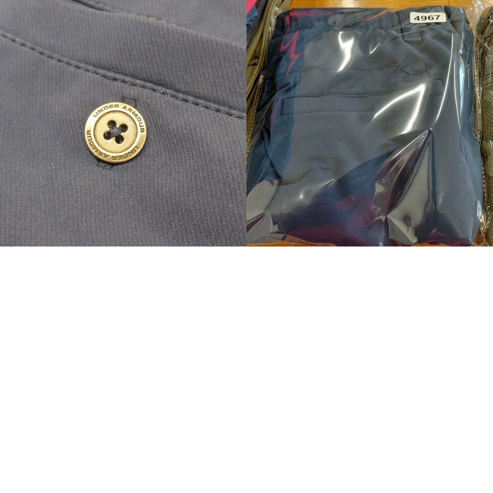 Under Armour Under Armour Tech Golf Pants Mens 36/32 Blue Loose Fit Moisture Wicking Casual Pants Golf Athletic ActivWear Mens Size US 36 / EU 52 - 10 Thumbnail