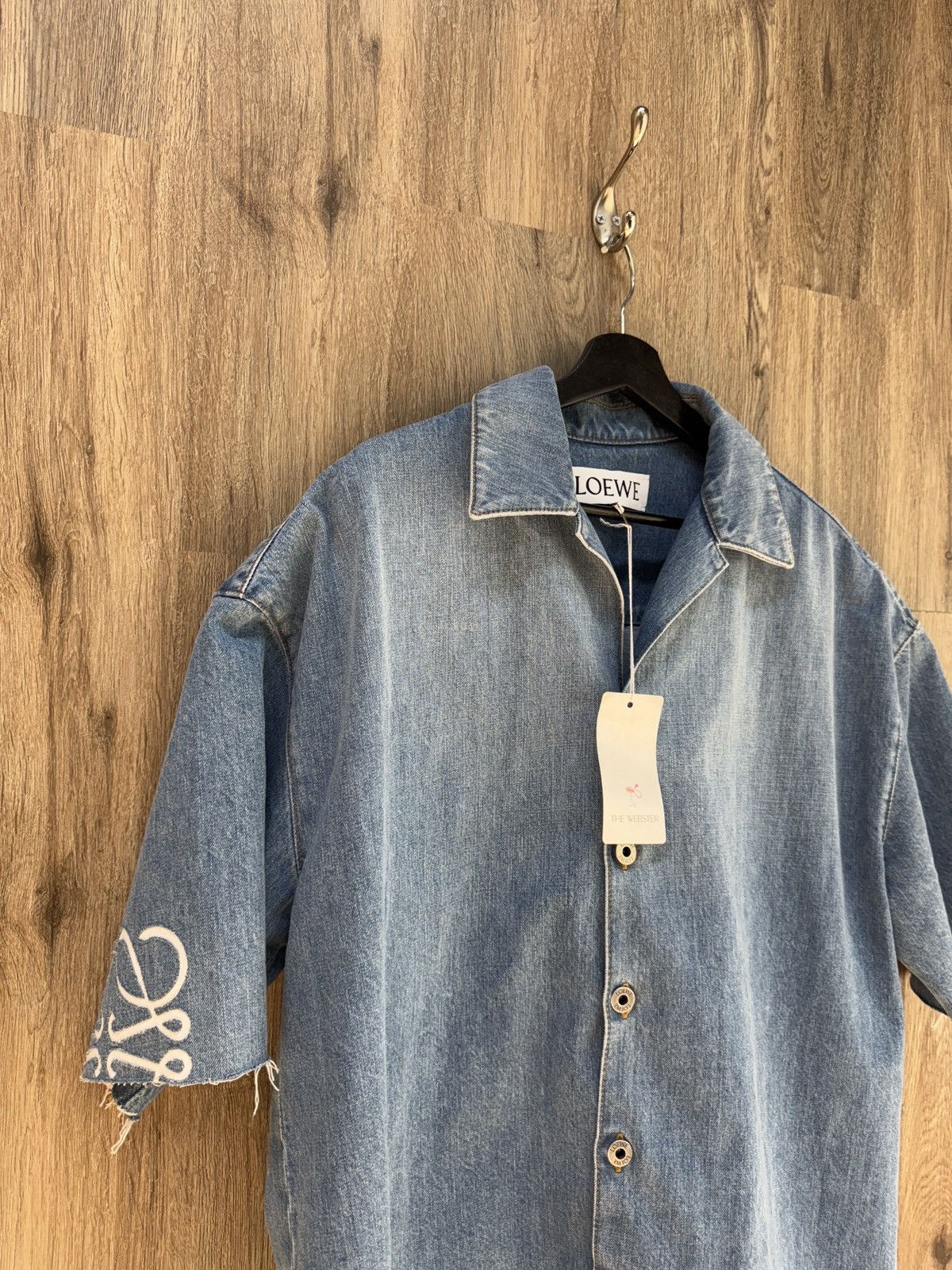 Loewe Loewe Blue Denim Jacket Button Up Size US M / EU 48-50 / 2 - 2 Thumbnail
