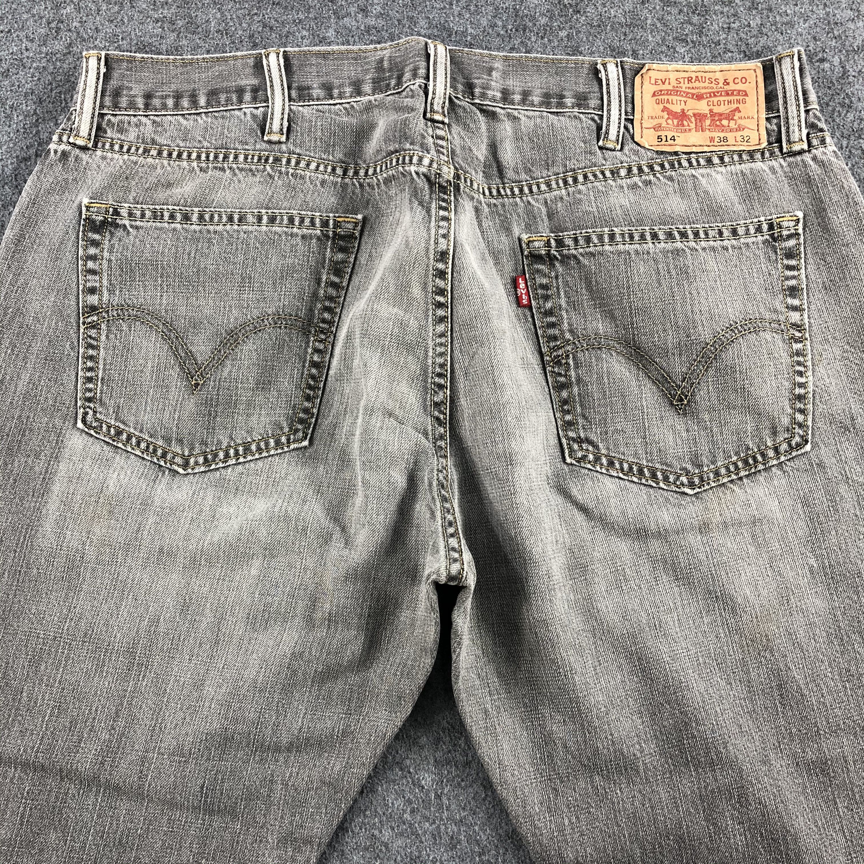 Levi's Vintage Levis 514 Earth Tone Jeans-J1710 Size US 36 / EU 52 - 4 Thumbnail