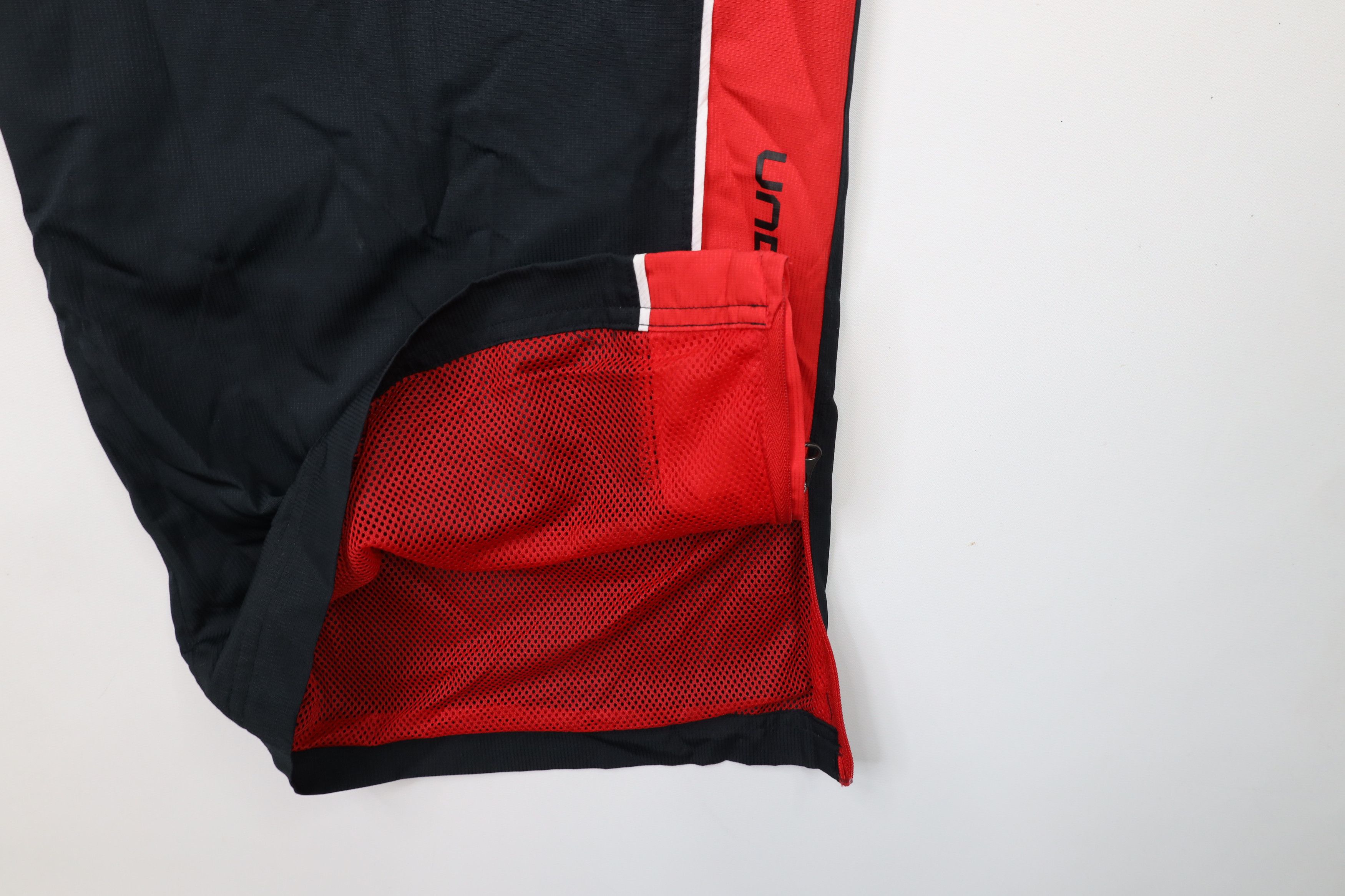 Under Armour × Vintage Under Armour Fit Lined Wide Leg Windbreaker Rain Pants Black Size US 42 / EU 58 - 6 Thumbnail