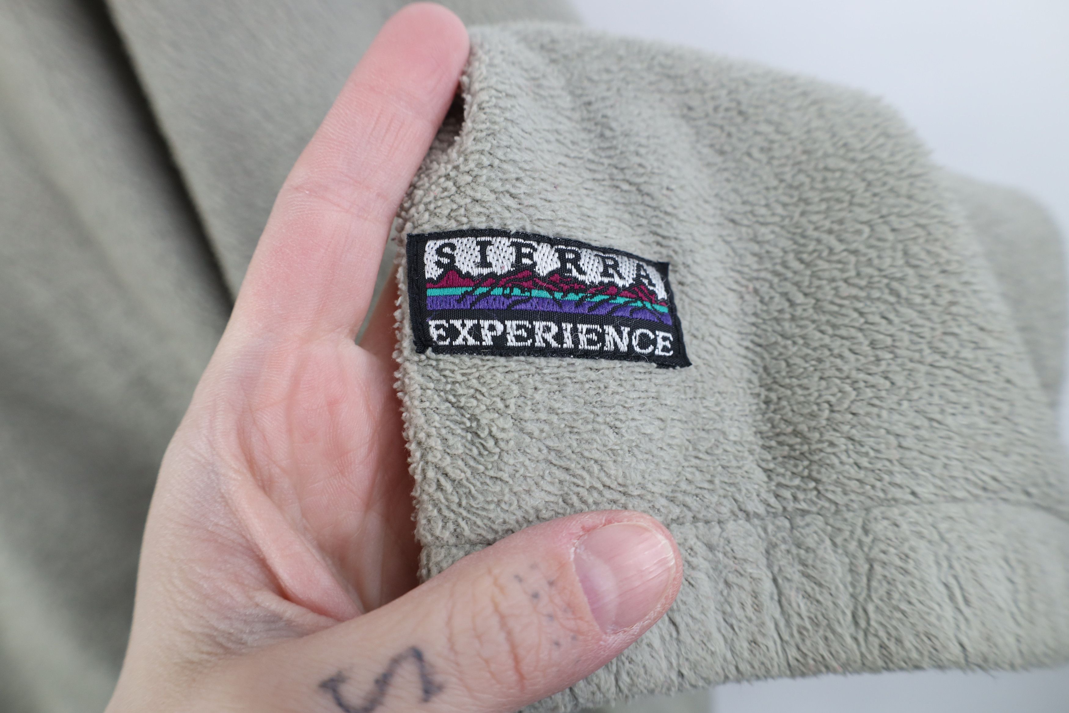 Vintage Vintage 90s Streetwear 1/4 Half Zip Fleece Pullover Sweater Size US L / EU 52-54 / 3 - 4 Thumbnail
