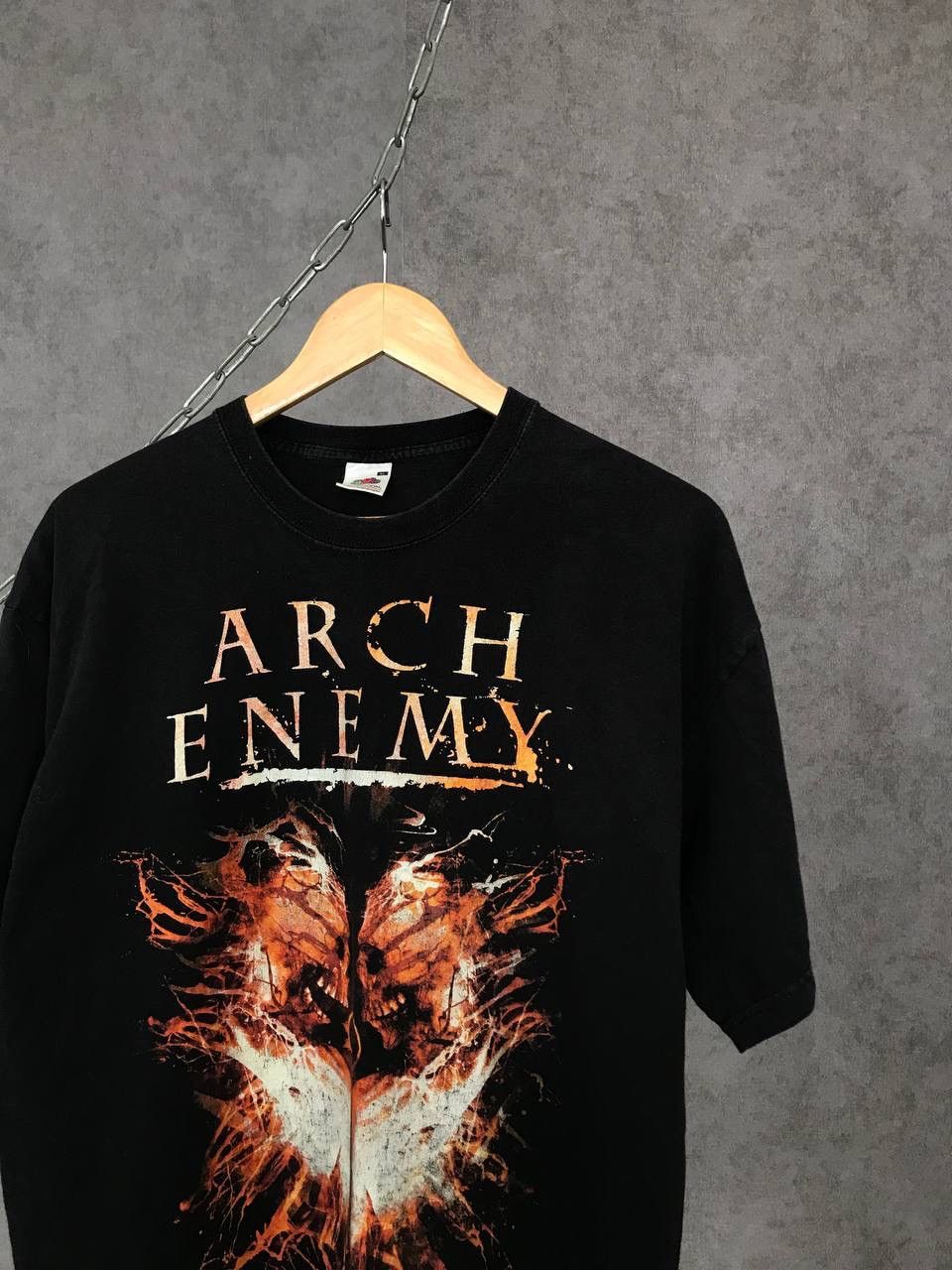 Band Tees × Vintage Arch Enemy 2011 vintage rock skulls band tee Size US XL / EU 56 / 4 - 2 Thumbnail