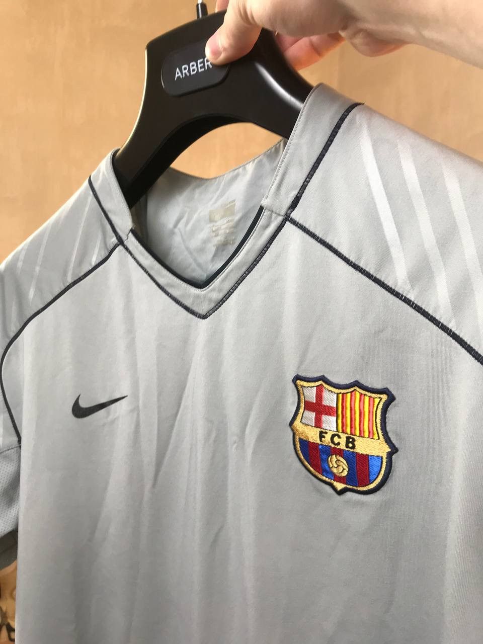 Nike 🔥 2007 2008 FC Barcelona Nike Training Jersey T Shirt Soccer Size US M / EU 48-50 / 2 - 8 Thumbnail