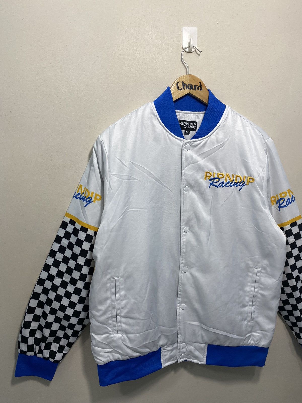 RIPNDIP RIPNDIP Speed Racing Varsity Jacket❗️ Size US M / EU 48-50 / 2 - 4 Thumbnail