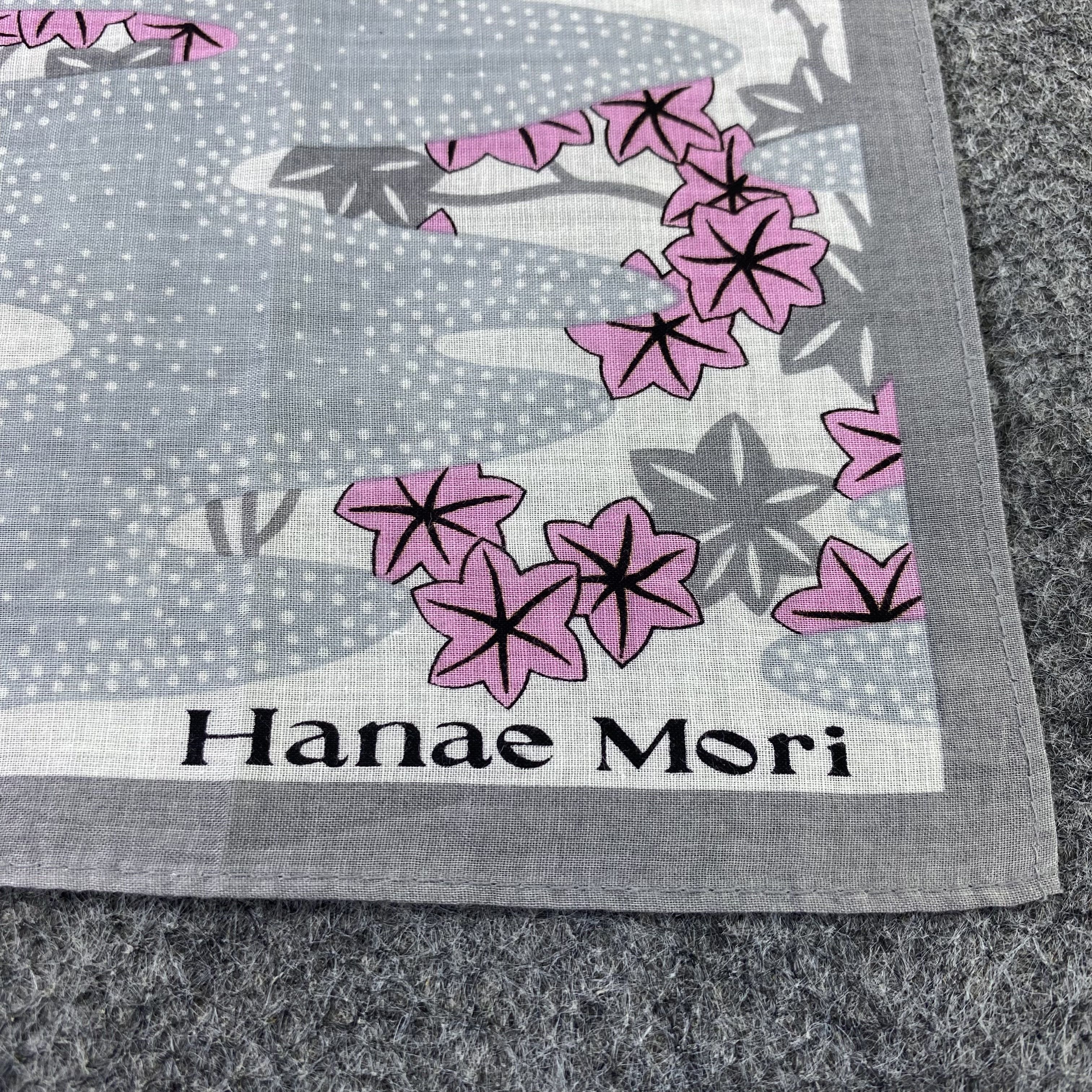 Hanae Mori Hanae Mori Handkerchief Neckerchief Bandana H1175 Size ONE SIZE - 7 Thumbnail