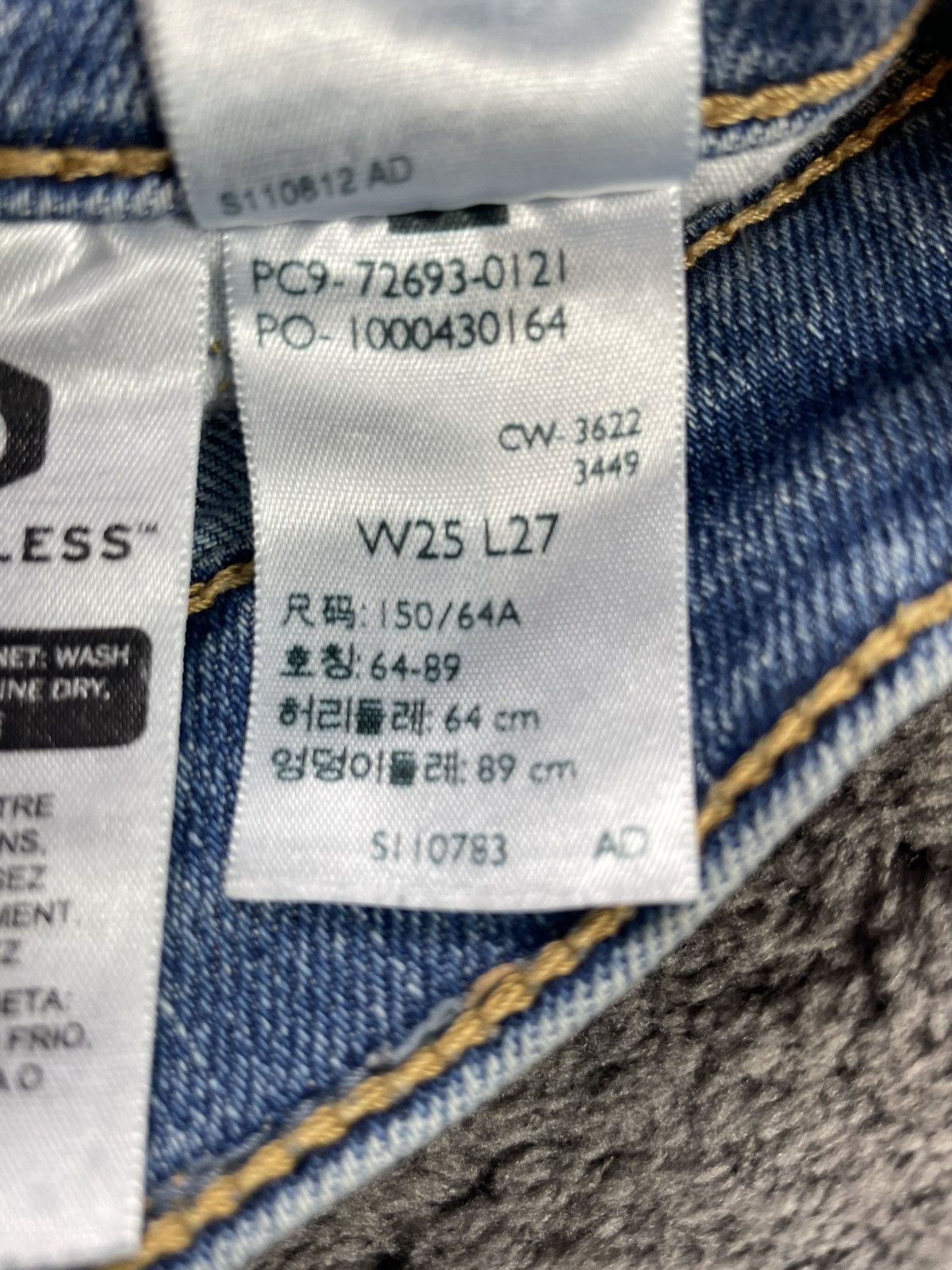 Levi's Jean’s Levi’s Ribcage Straight Ankle W25 L27 Size 25" / US 0 / IT 36 - 11 Thumbnail