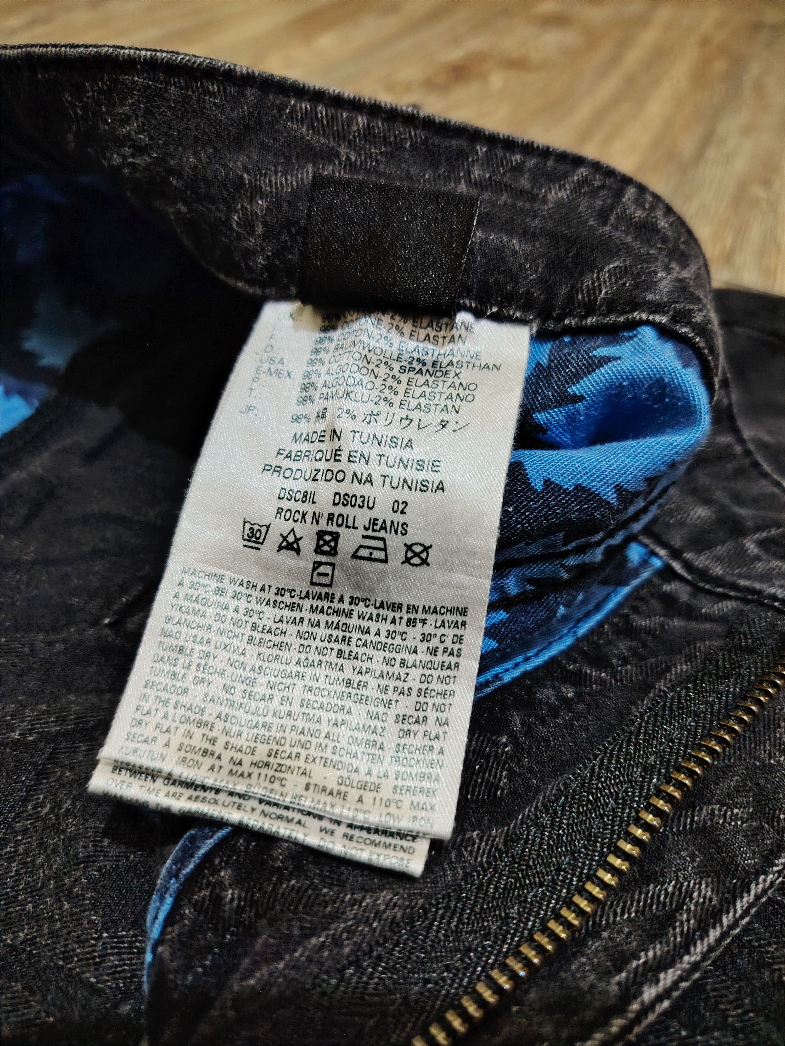Vivienne Westwood VIVIENNEWESTWOOD-ANGLOMANIA-RockN'RollJeansRigidEffectdesign Size US 33 - 10 Thumbnail