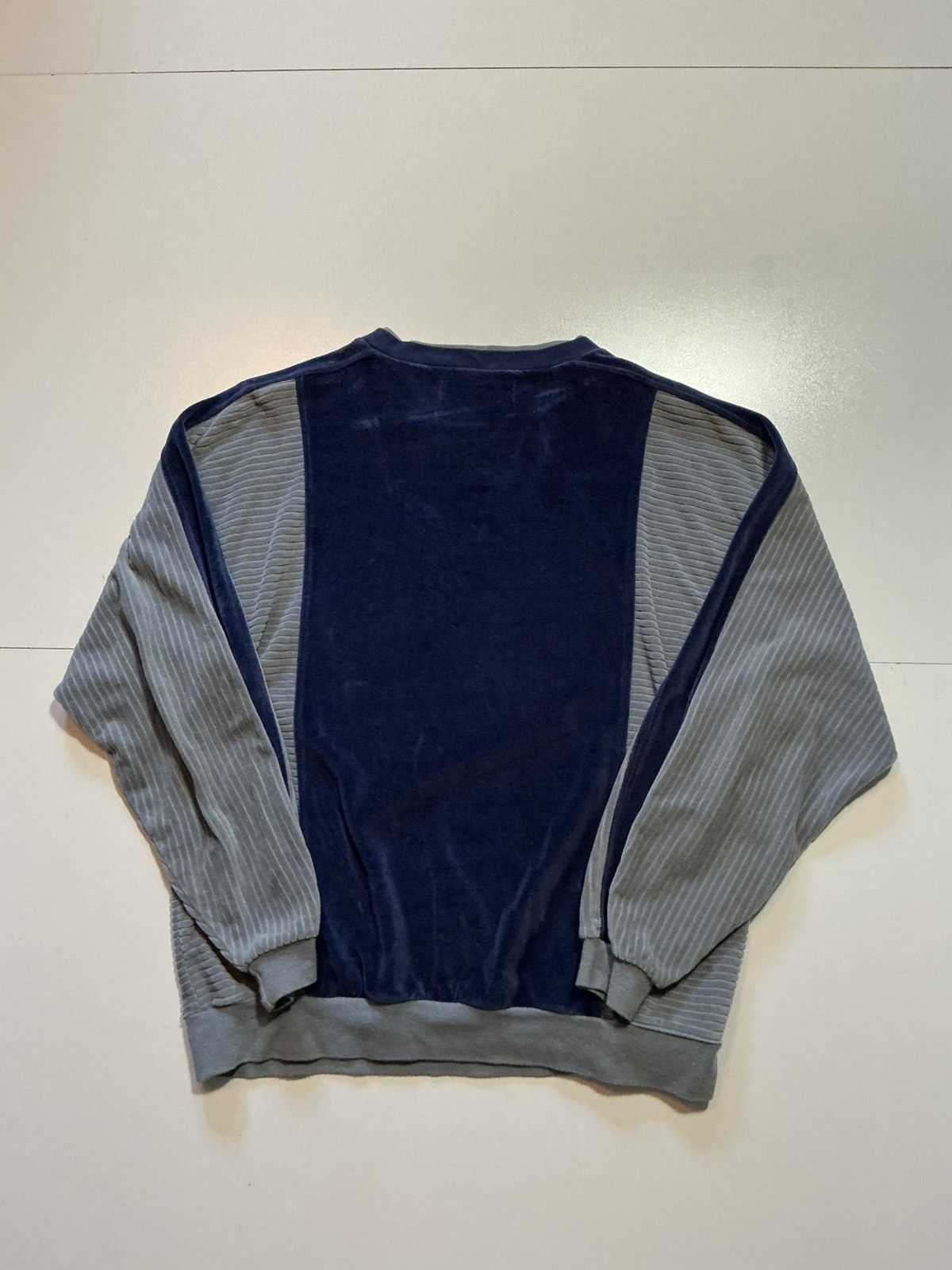 Vintage Vintage Linea Verde Sportif Greenline Velour Sweatshirt Size US M / EU 48-50 / 2 - 2 Thumbnail