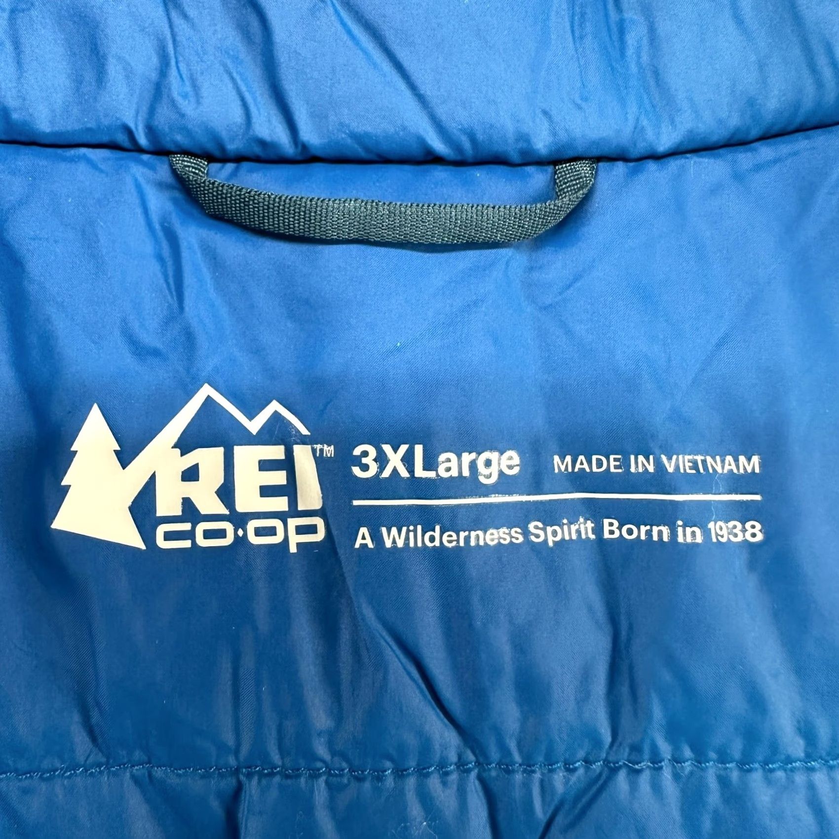 Vintage REI Vest Womens 3XL Blue Puffer Nylon Quilted Insulated Full Zip Vest Quilted Packable Body Cold Weather Womens Size XXL / US 16-18 / IT 52-54 - 4 Thumbnail