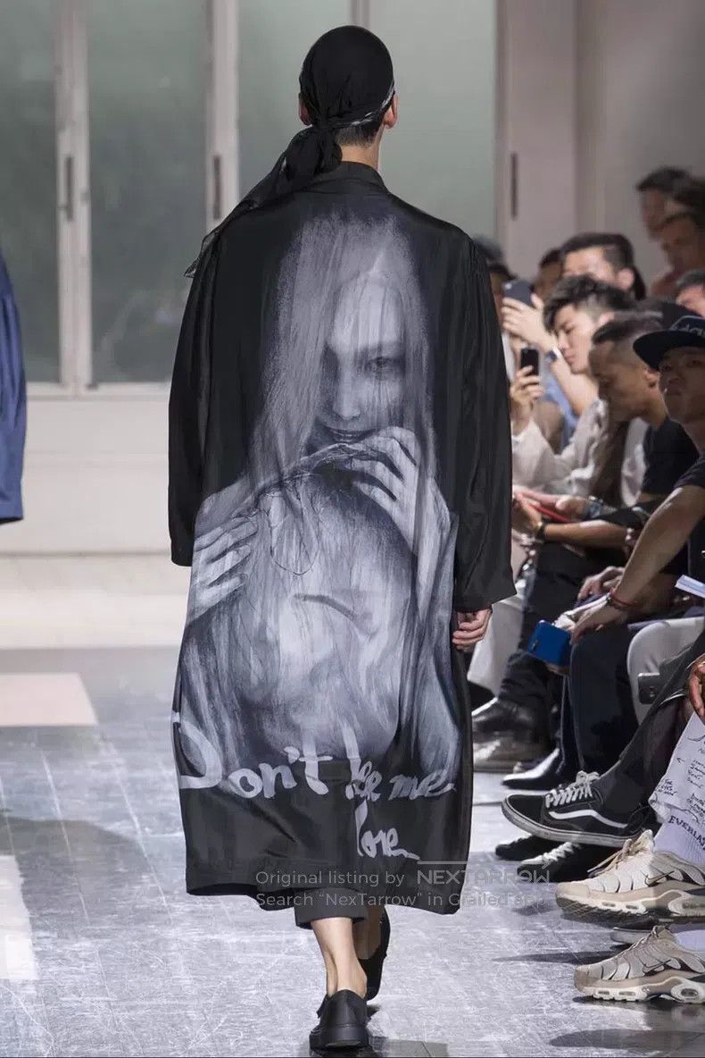 Yohji Yamamoto Yohji Yamamoto size 3 18ss Uchida Sparrow Refuses to Eat Wo Size 38S - 6 Thumbnail